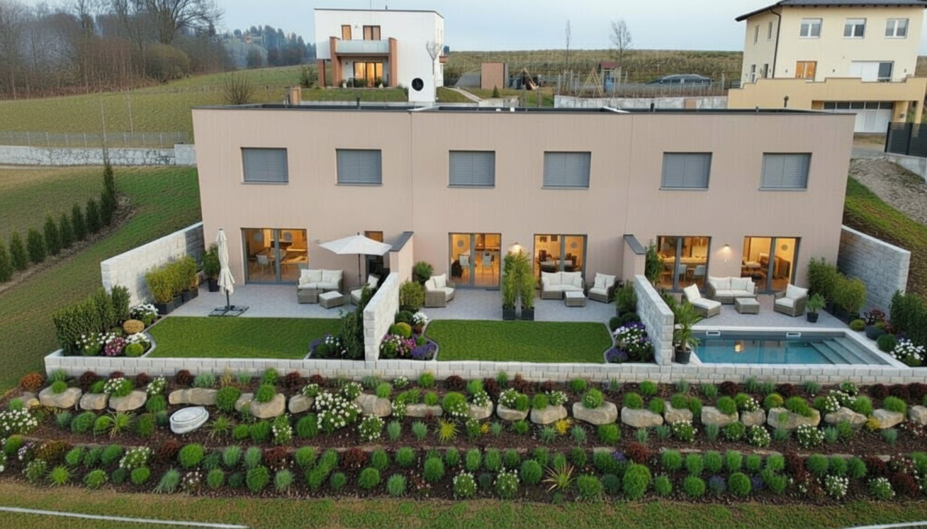 Ihr neues Eigenheim Etagenwohnung mit Garten