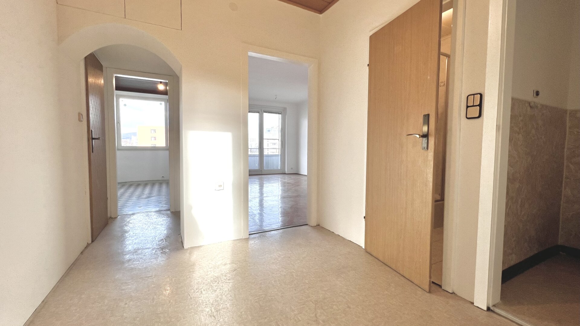 Nahe U6 und Donauinsel: großzügige Loggia I Top Lage & Stadtblick I Individuelle Gestaltung möglich