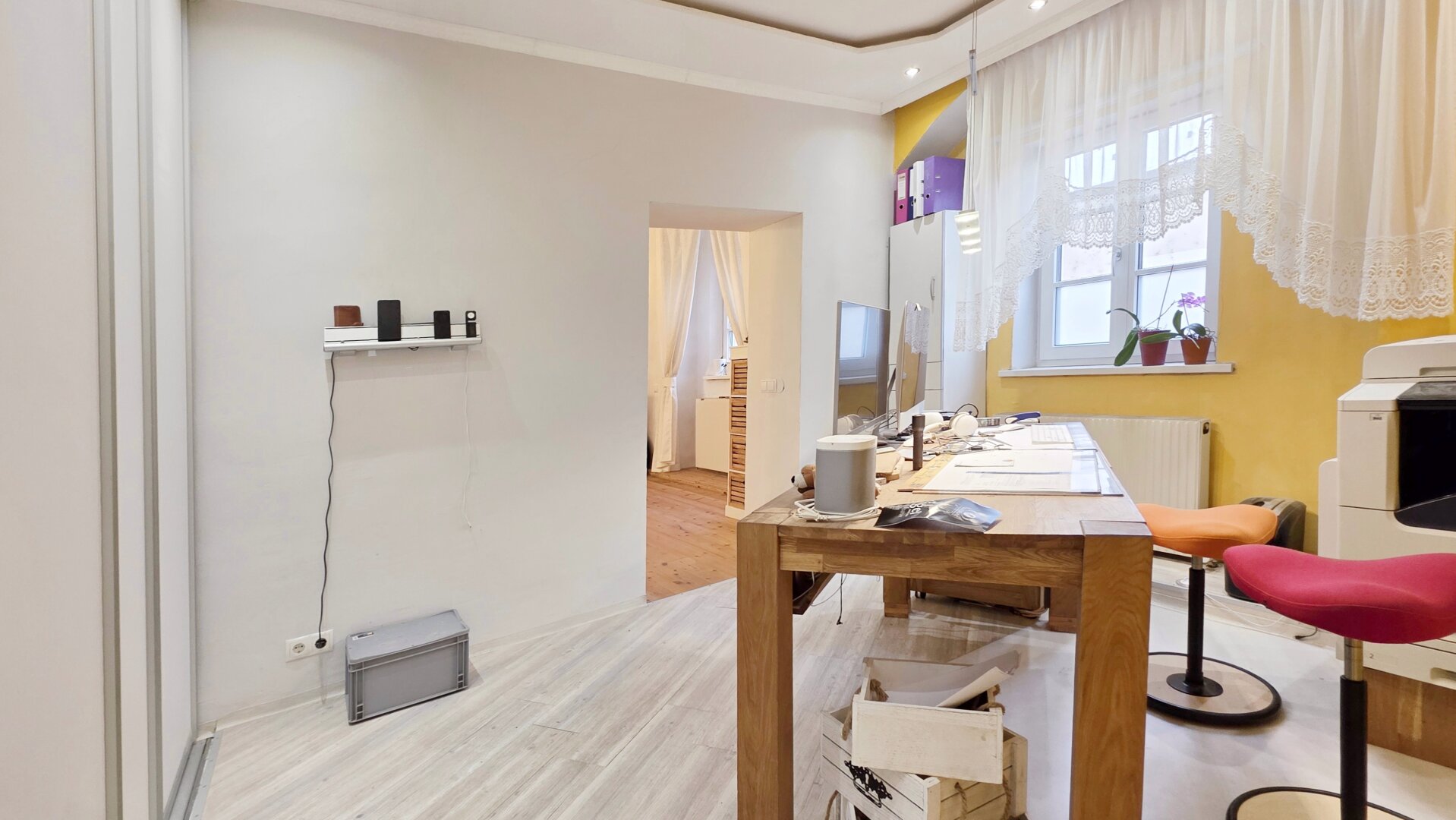 Diese einzigartige Wohnung vereint historischen Charme mit modernster Technik