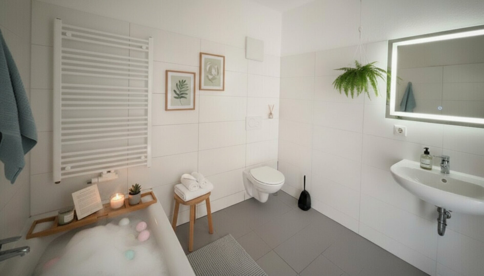 Teilrenovierte Wohnung mit überdachten PKW Stellplatz