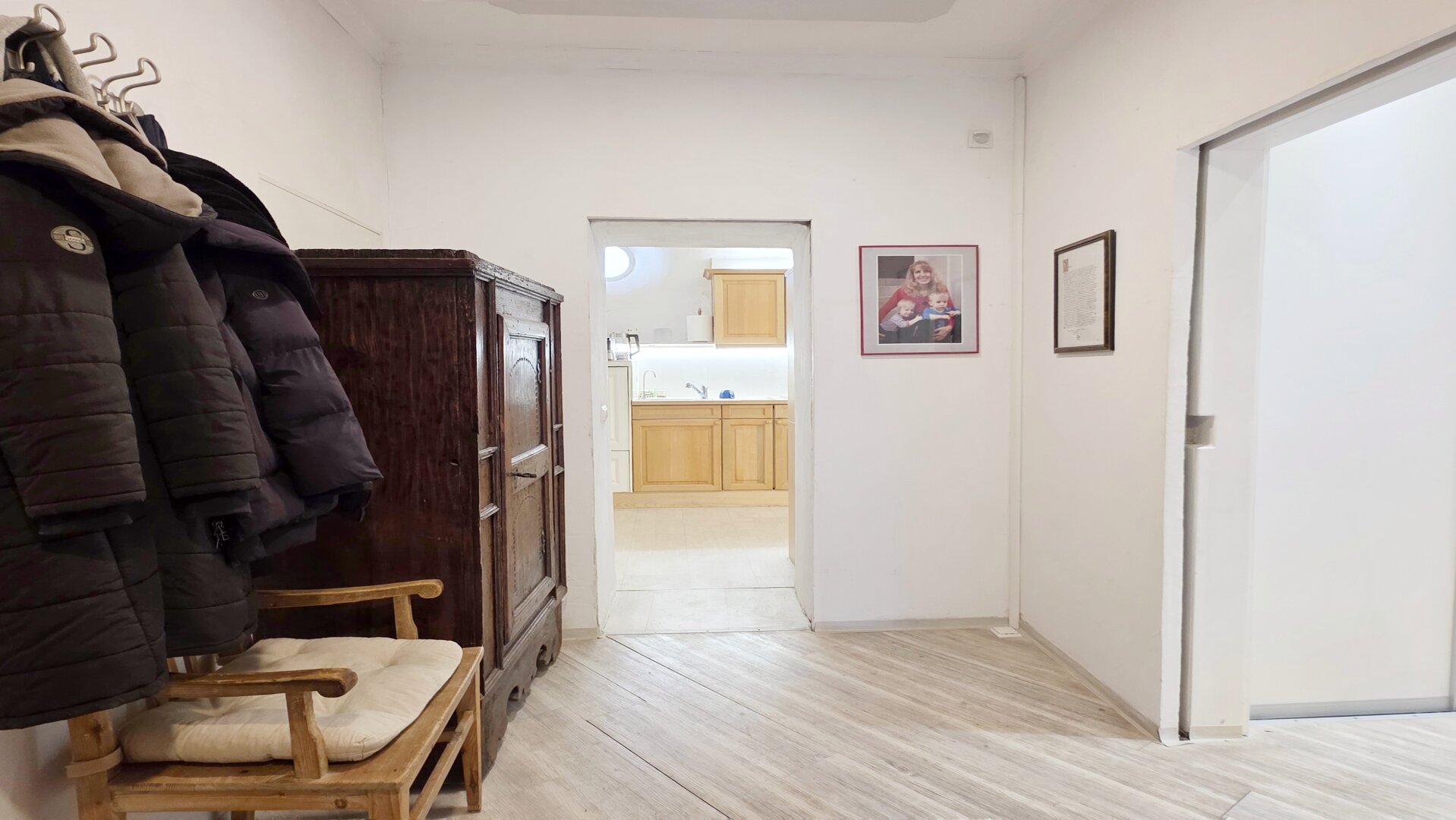 Diese einzigartige Wohnung vereint historischen Charme mit modernster Technik