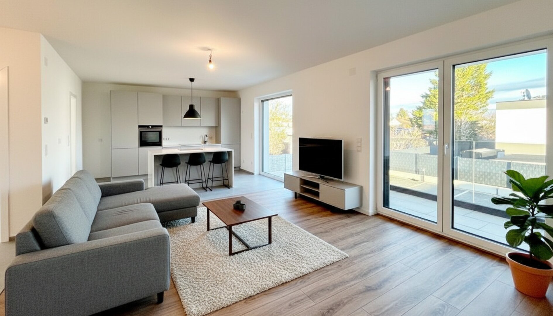 Moderne Anlagewohnung mit Balkon und Stellplatz !