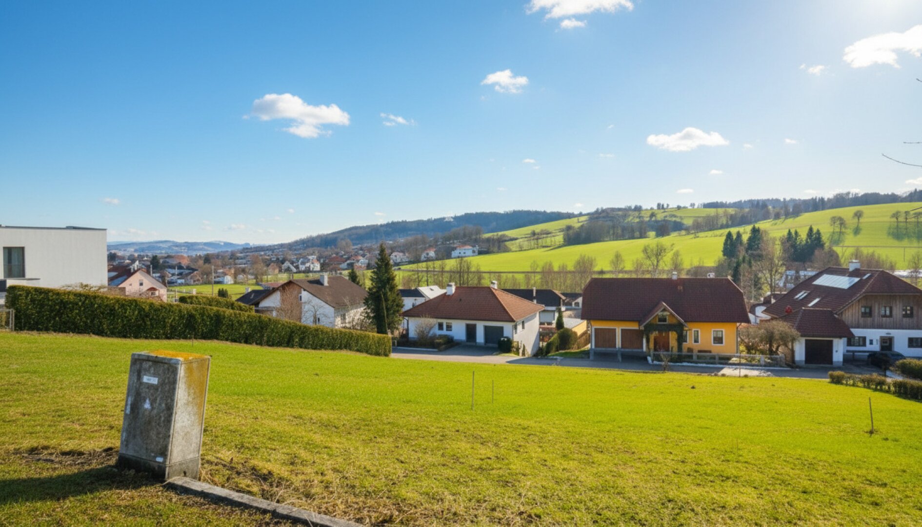 Baugrundstück in sonniger Südhanglage