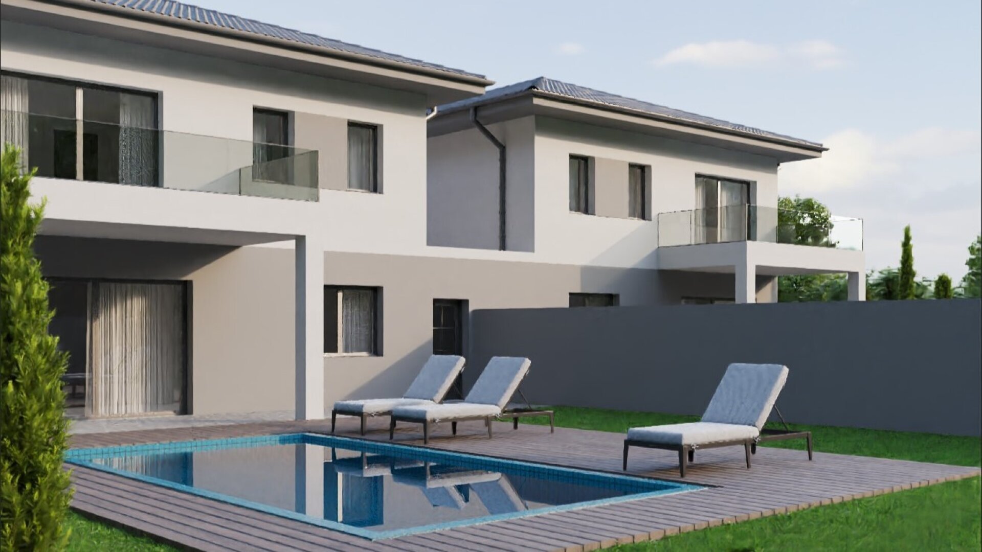 In sonniger Lage mit 4 Schlafzimmer und Garage