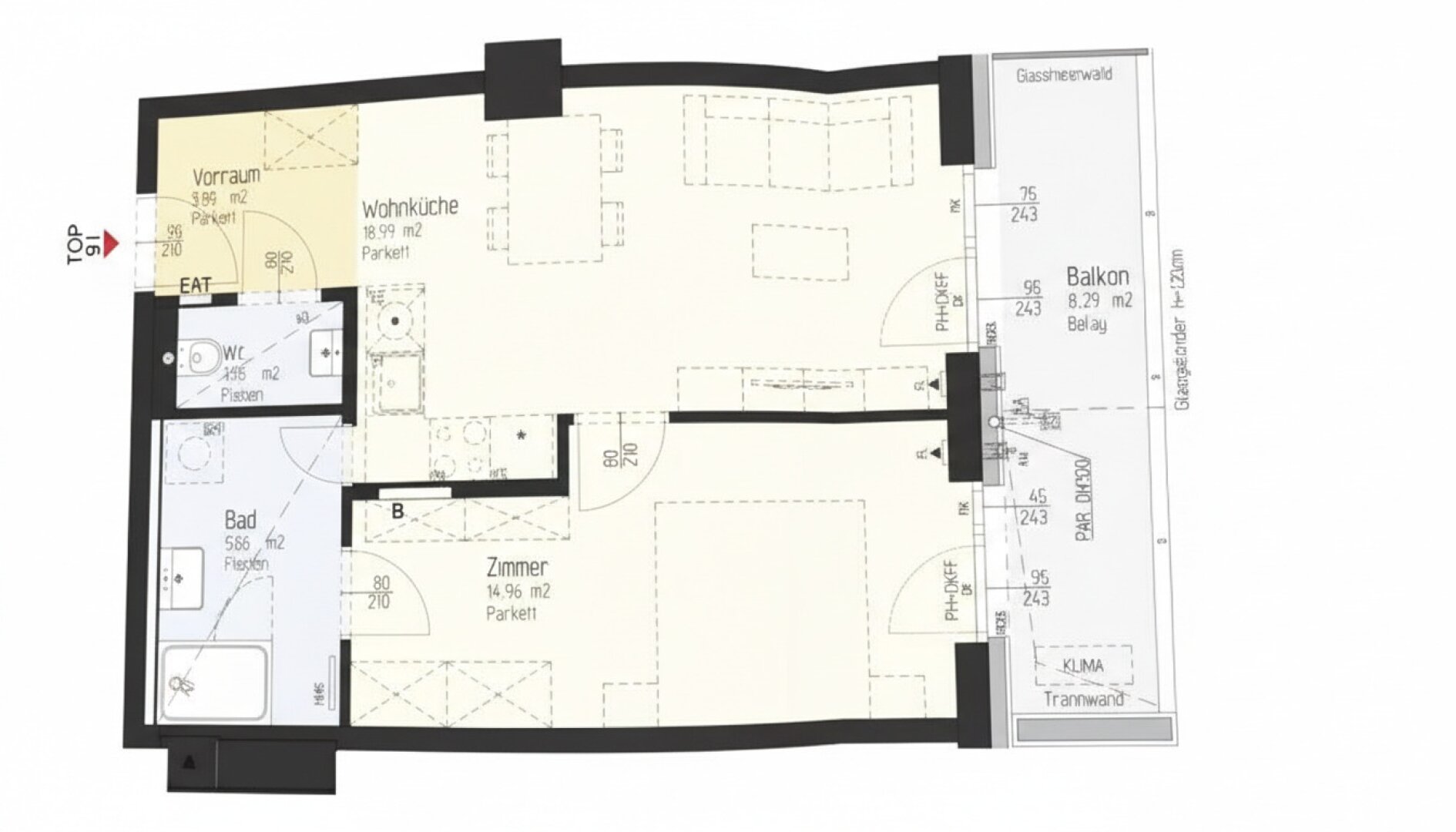 Grundrissplan