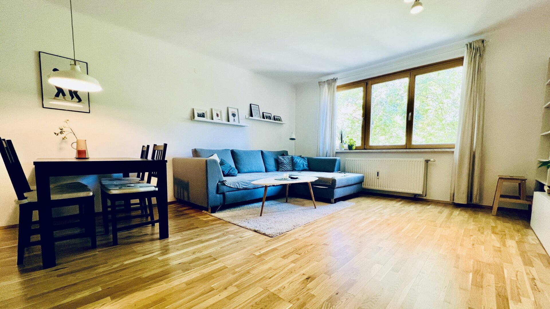 12 Minuten zur U6 - Alte Donau ums Eck - morgen Sonnen am Balkon & Loggia - Grünblick - Innenhof Ruhelage