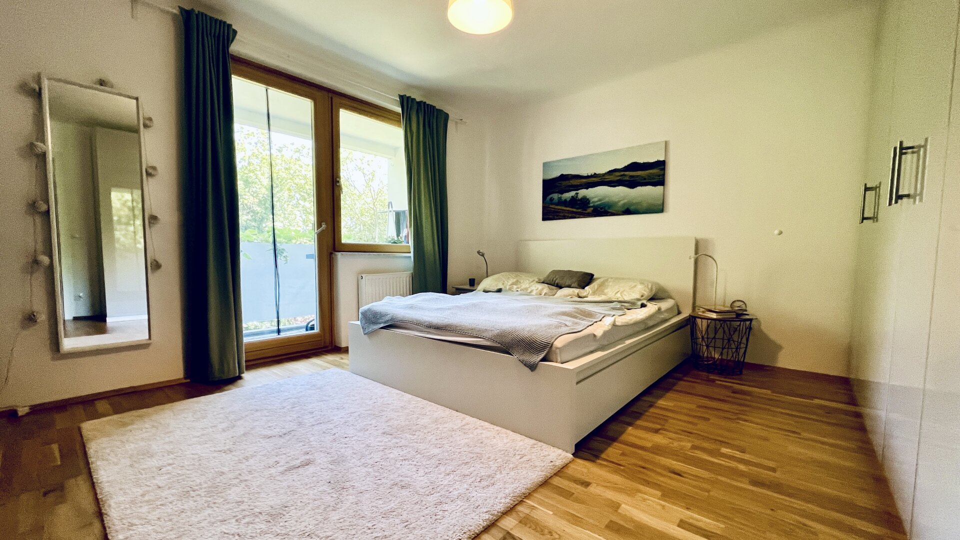 12 Minuten zur U6 - Alte Donau ums Eck - morgen Sonnen am Balkon & Loggia - Grünblick - Innenhof Ruhelage
