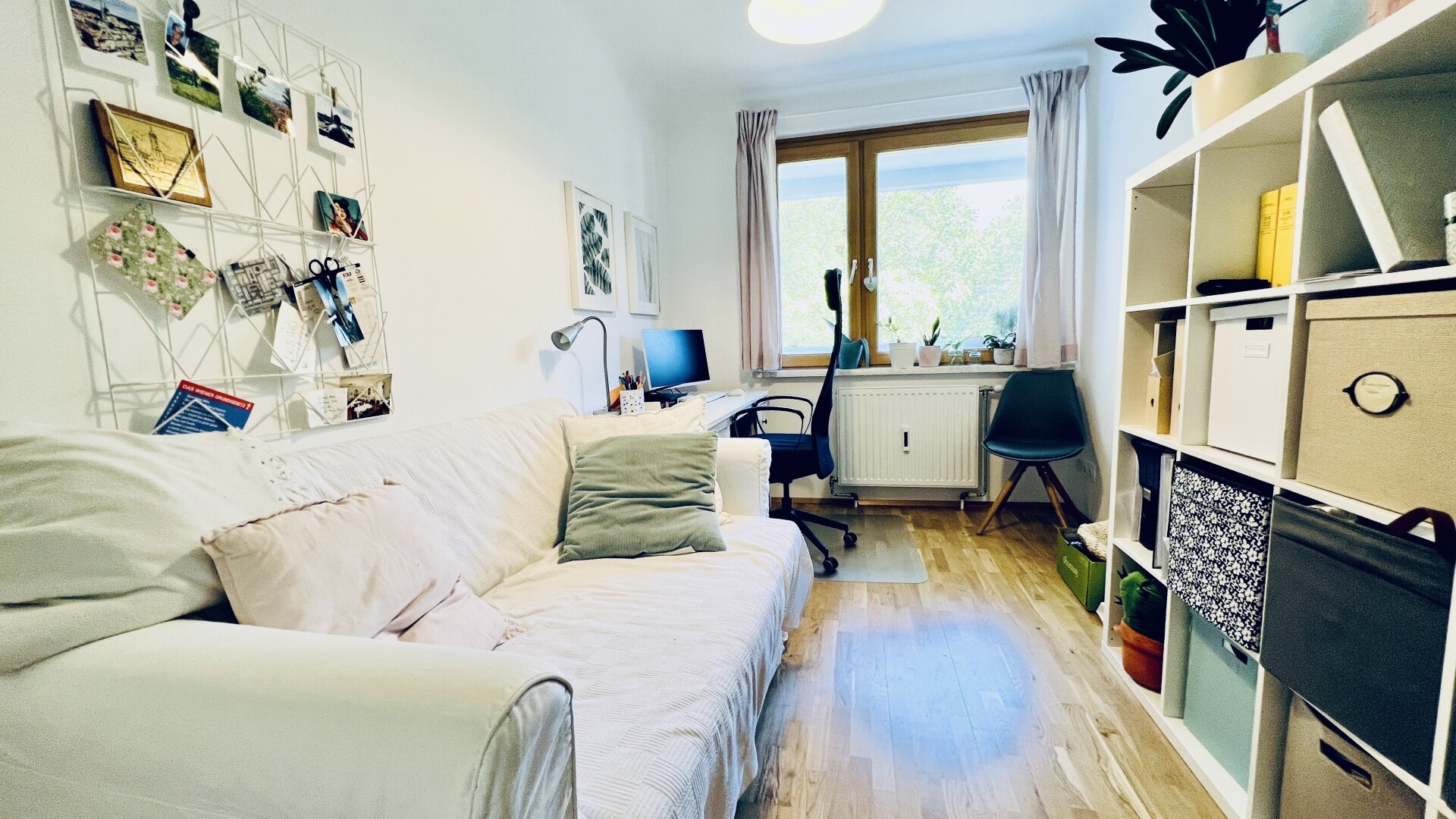 12 Minuten zur U6 - Alte Donau ums Eck - morgen Sonnen am Balkon & Loggia - Grünblick - Innenhof Ruhelage