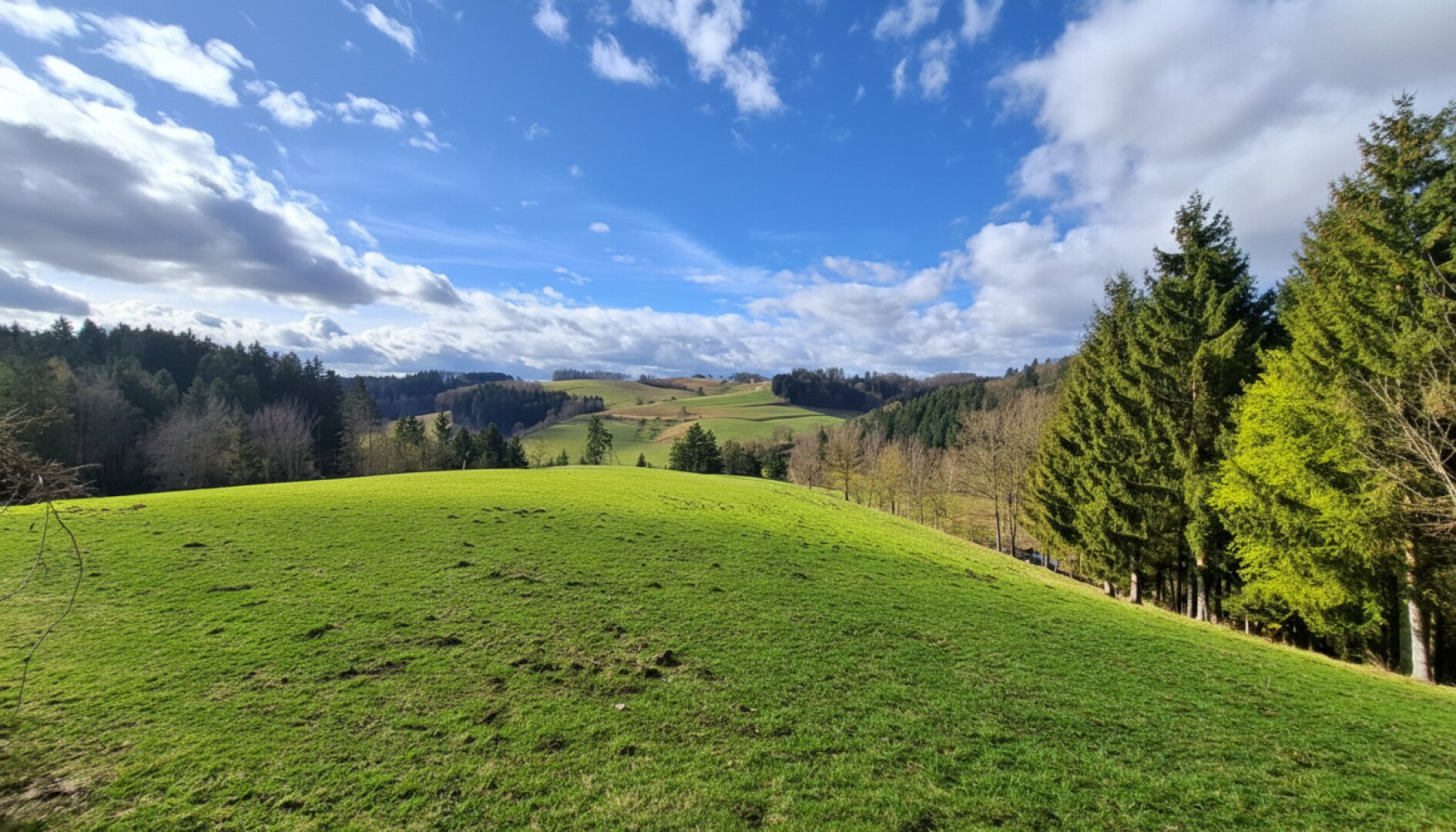 Alleinlage mit herrlichen Panoramablick ins Grüne Nahezu autarkes Leben