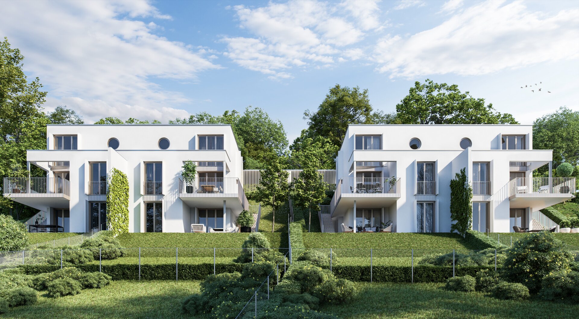 Doppelhaushälfte mit Baubewilligung ca. 729 m² | ca. 325 m² Wohnnutzfläche möglich | Eigengarten bis 235 m² | Baubewilligt