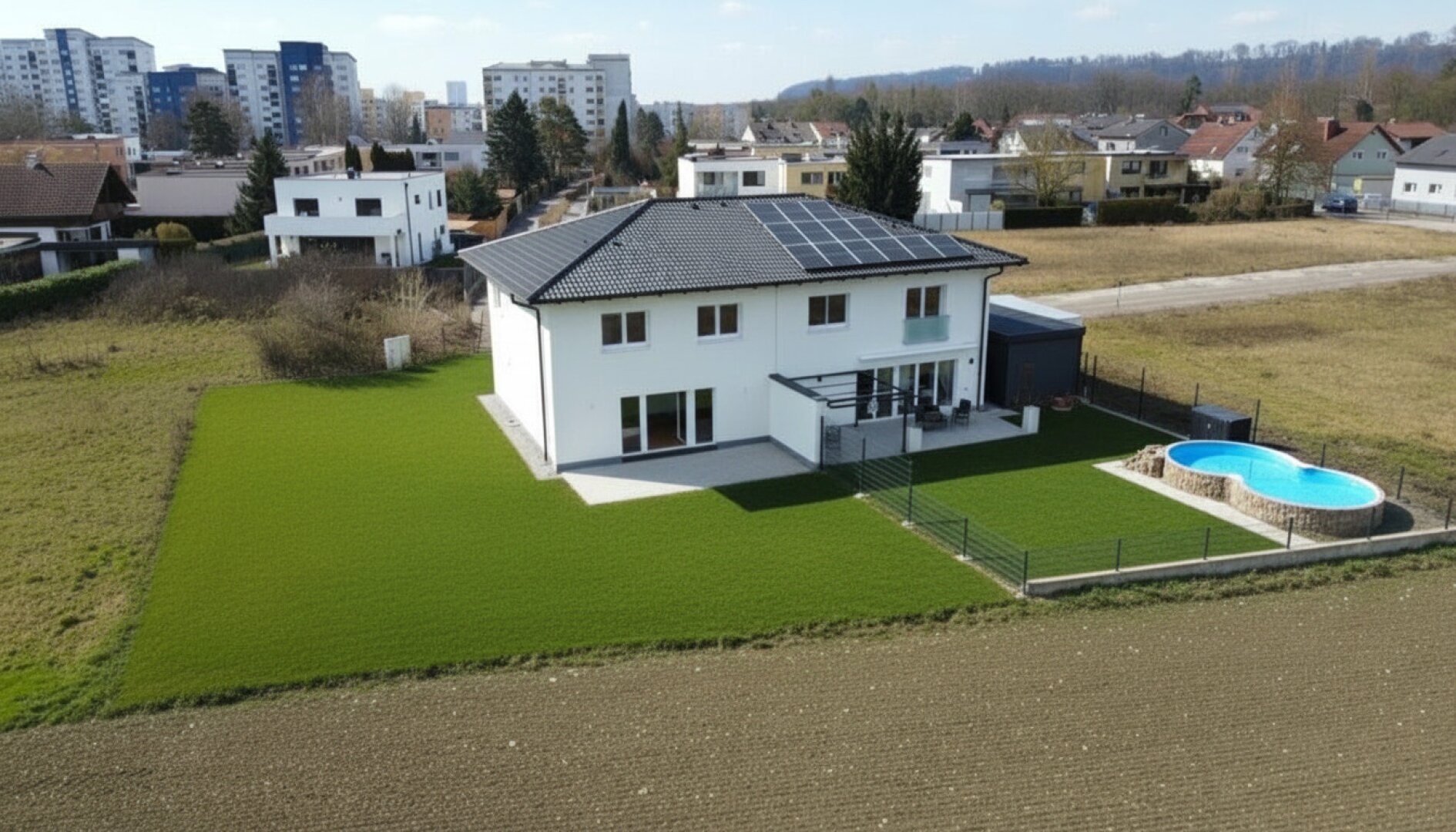 Landleben mitten in der Stadt Wels