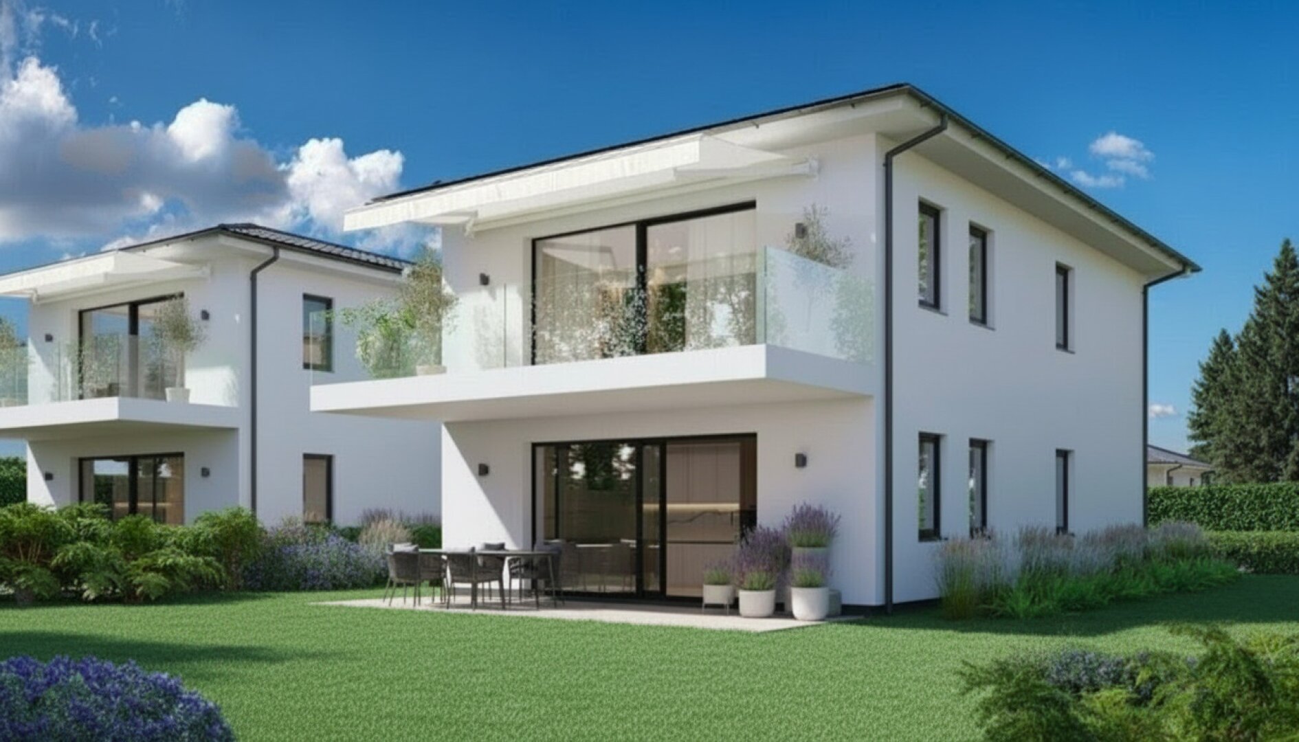 Barrierefreie Terrassenwohnung mit Eigengarten