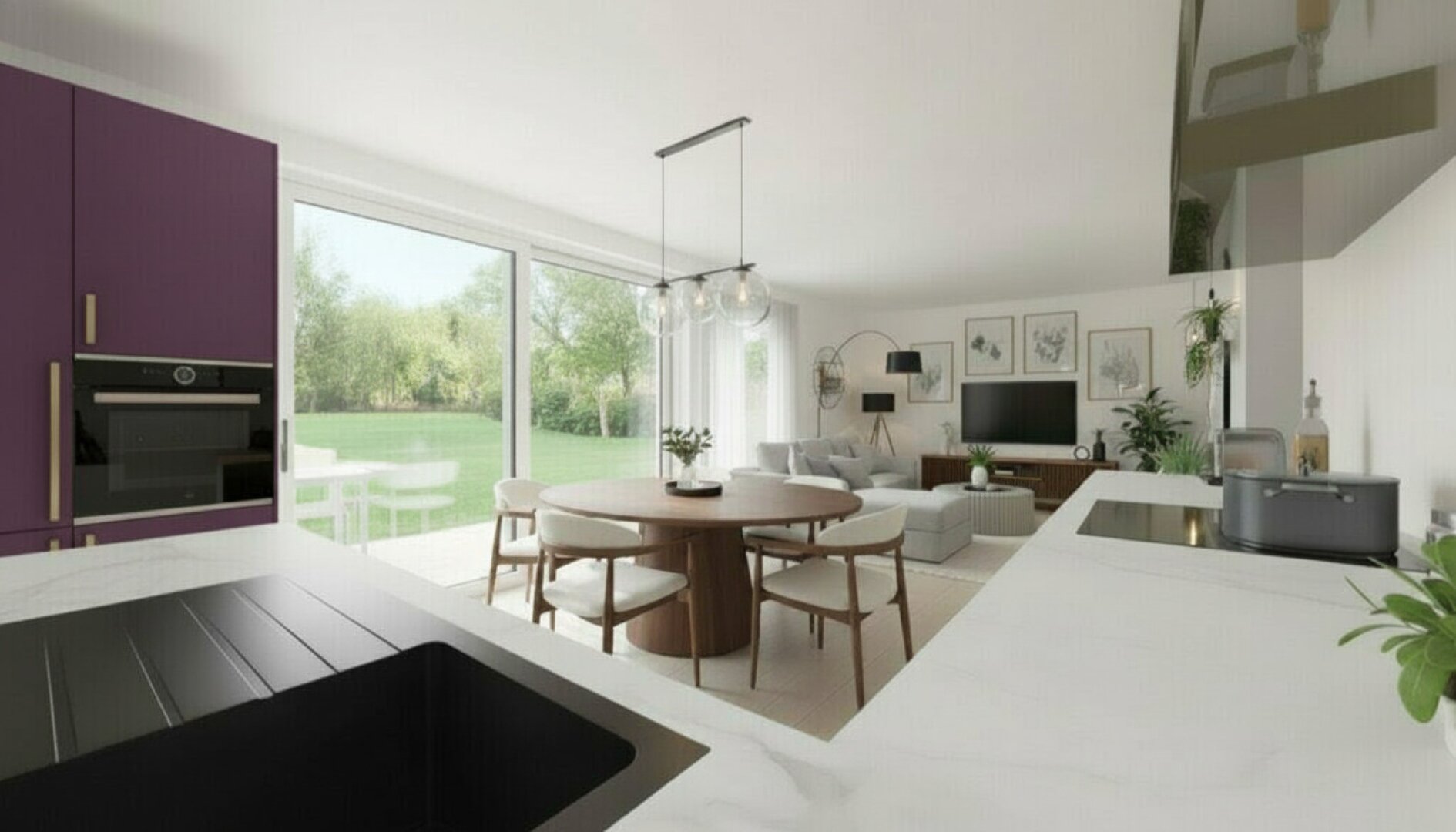 Charmante Balkonwohnung in ruhiger Siedlung