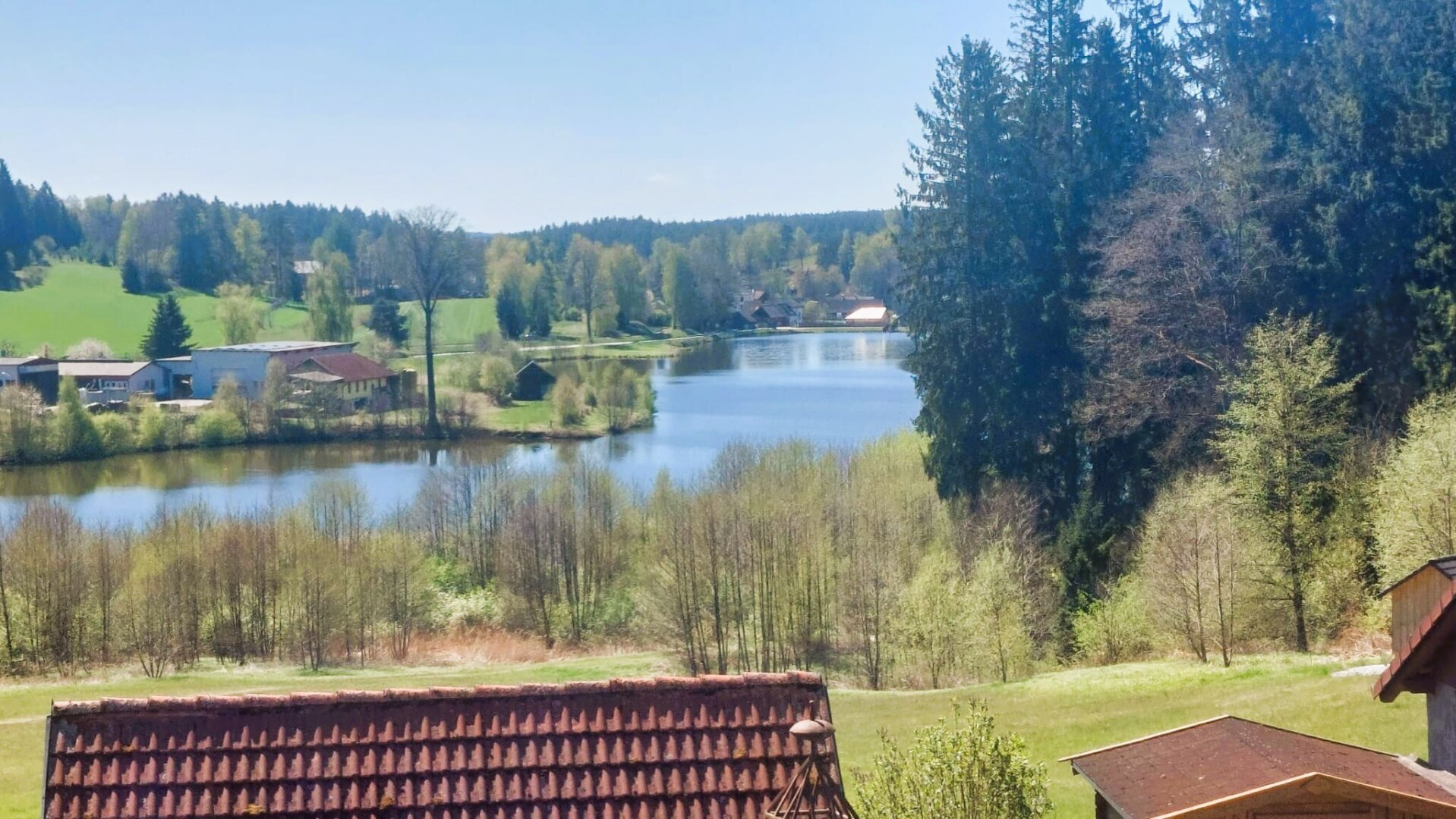 Erhöhte Lage - Seeblick!