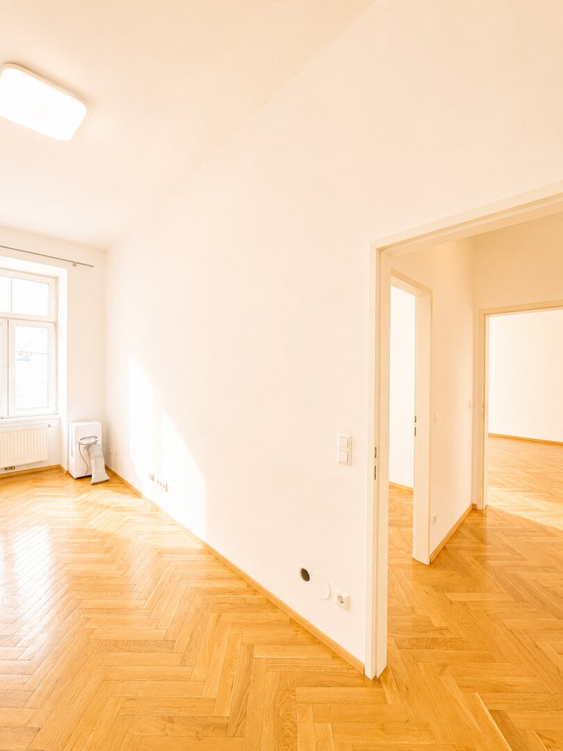 3-Zimmer-Altbauwohnung in generalsaniertem Haus mit Lift – 1020 Wien