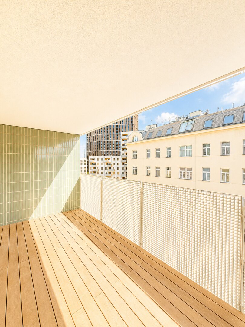 Exklusive 3-Zimmer-Neubauwohnung mit Freifläche in generalsaniertem Haus nahe Augarten