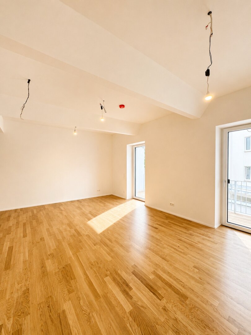Stilvolle Erstbezugswohnung mit Loggia in absoluter Ruhelage im 2. Bezirk