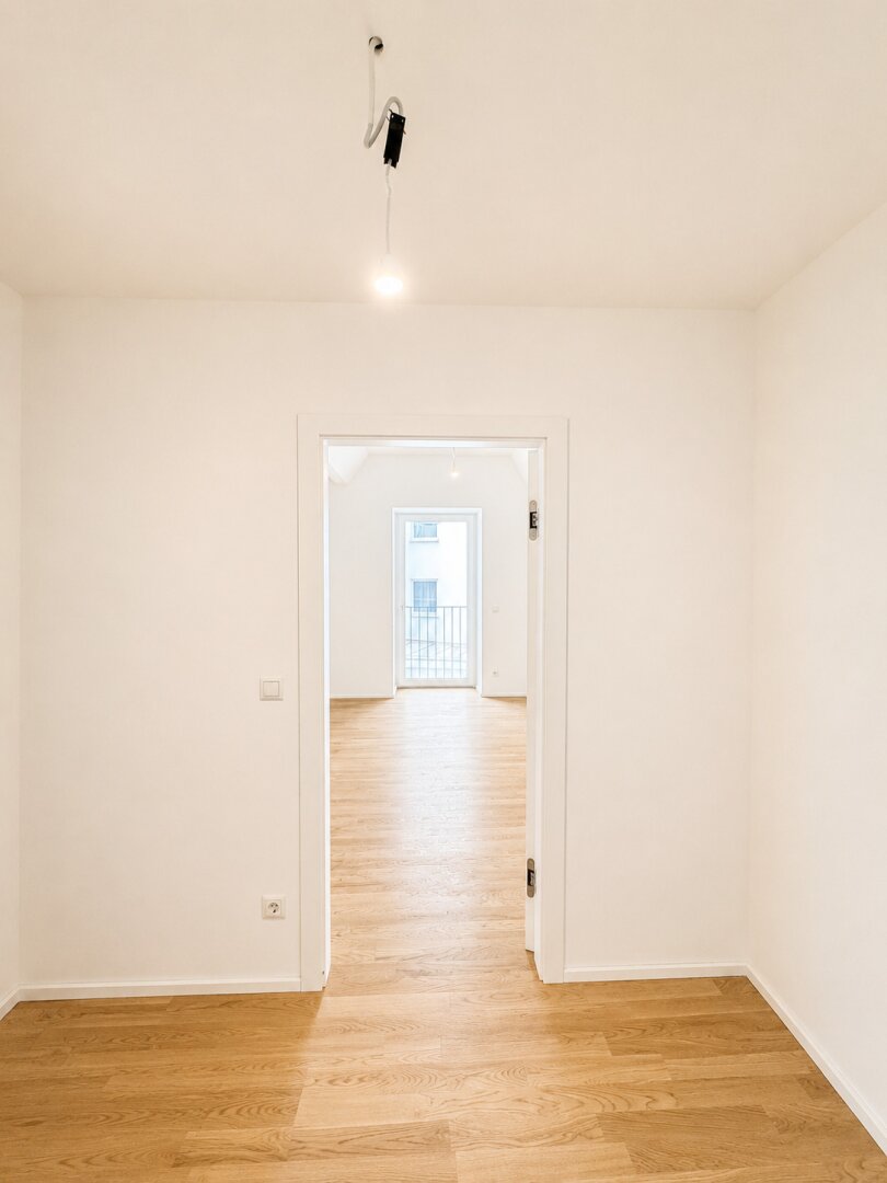 Stilvolle Erstbezugswohnung mit Loggia in absoluter Ruhelage im 2. Bezirk
