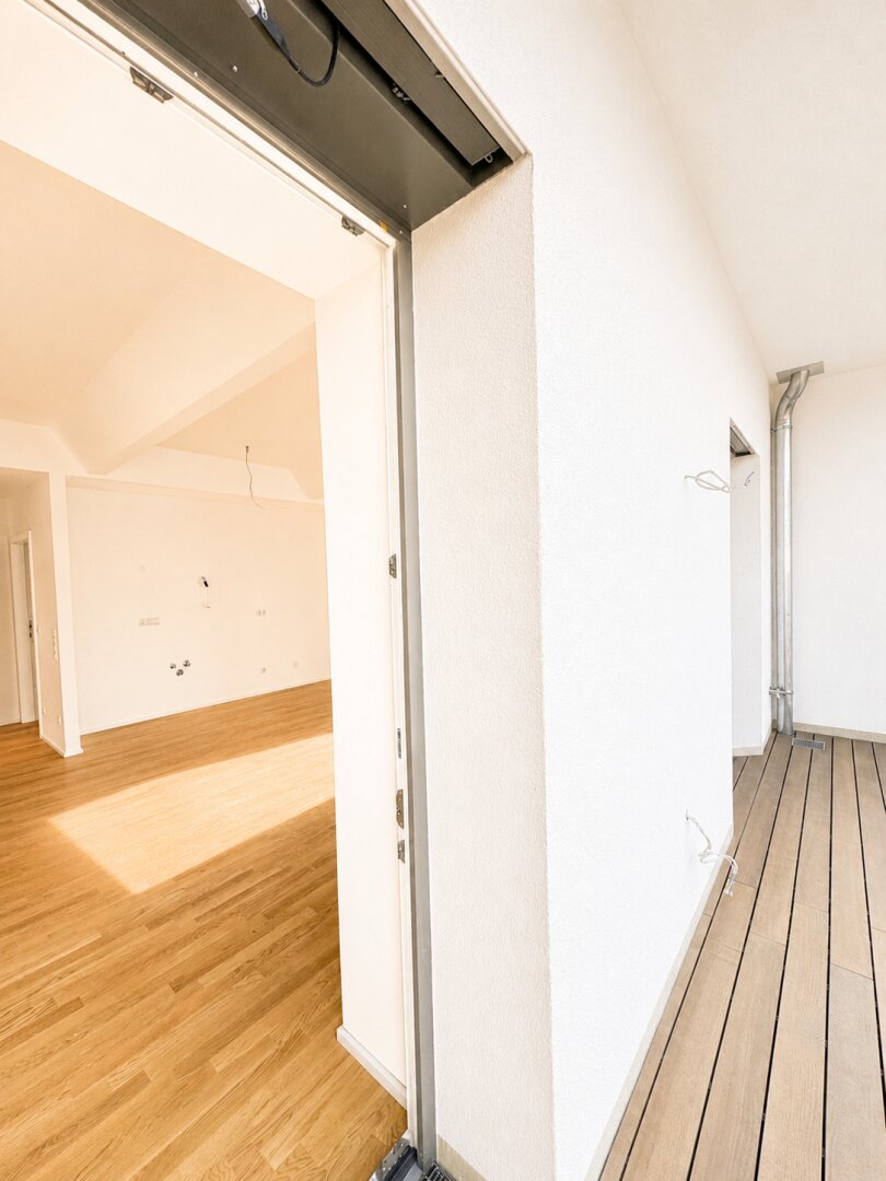 Stilvolle Erstbezugswohnung mit Loggia in absoluter Ruhelage im 2. Bezirk