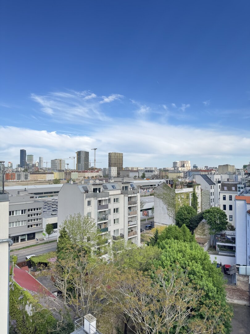 Exklusive Dachgeschosswohnung mit  2 Terrassen nahe Augarten – Ruhelage & Fernblick