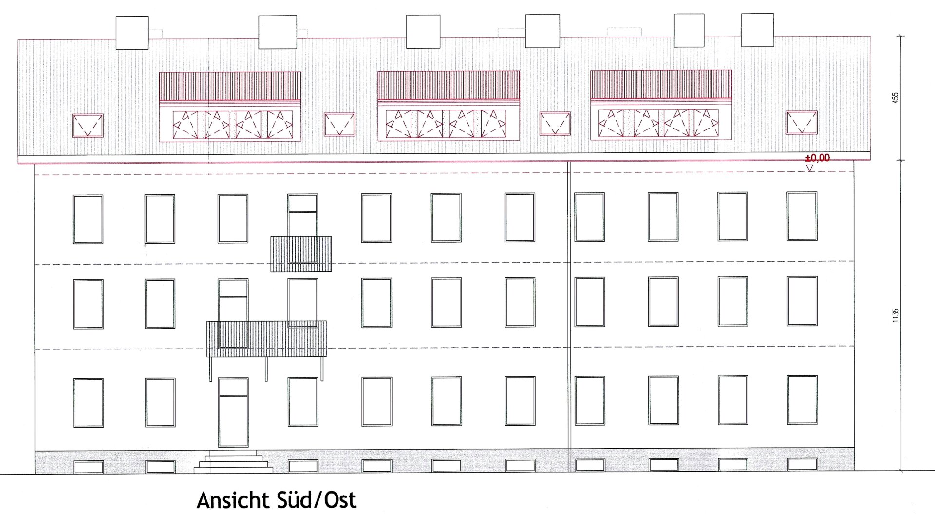 2 Rohdachböden baubewilligt. - 6 Wohneinheiten mit rund 450 m² WNFL. - Wohnlage nahe Lendplatz.