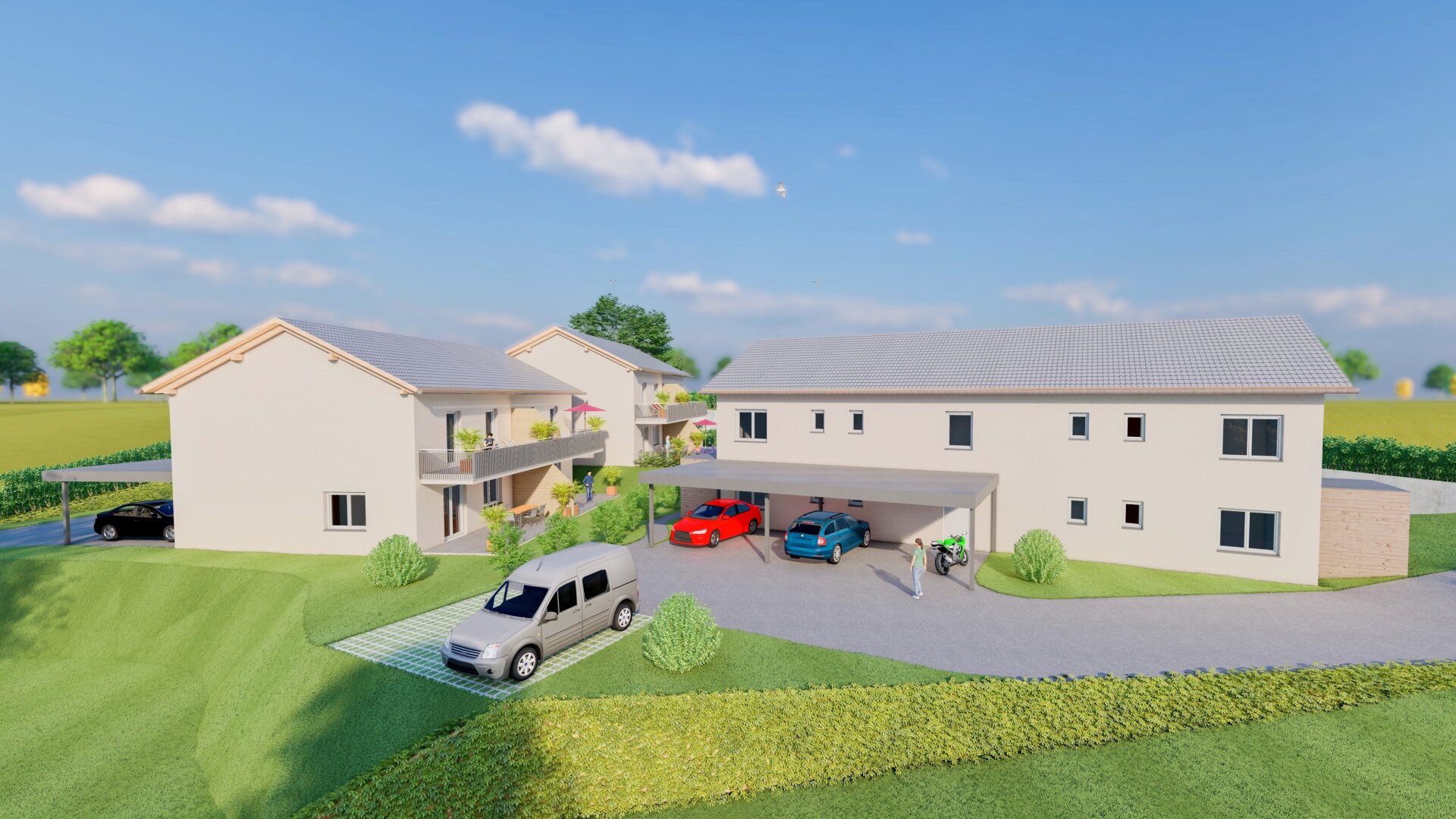 Update! - Baugenehmigtes Projekt. - Ruhelage Lassnitzhöhe, 20 Min. vor Graz. - 723 m² WNFL