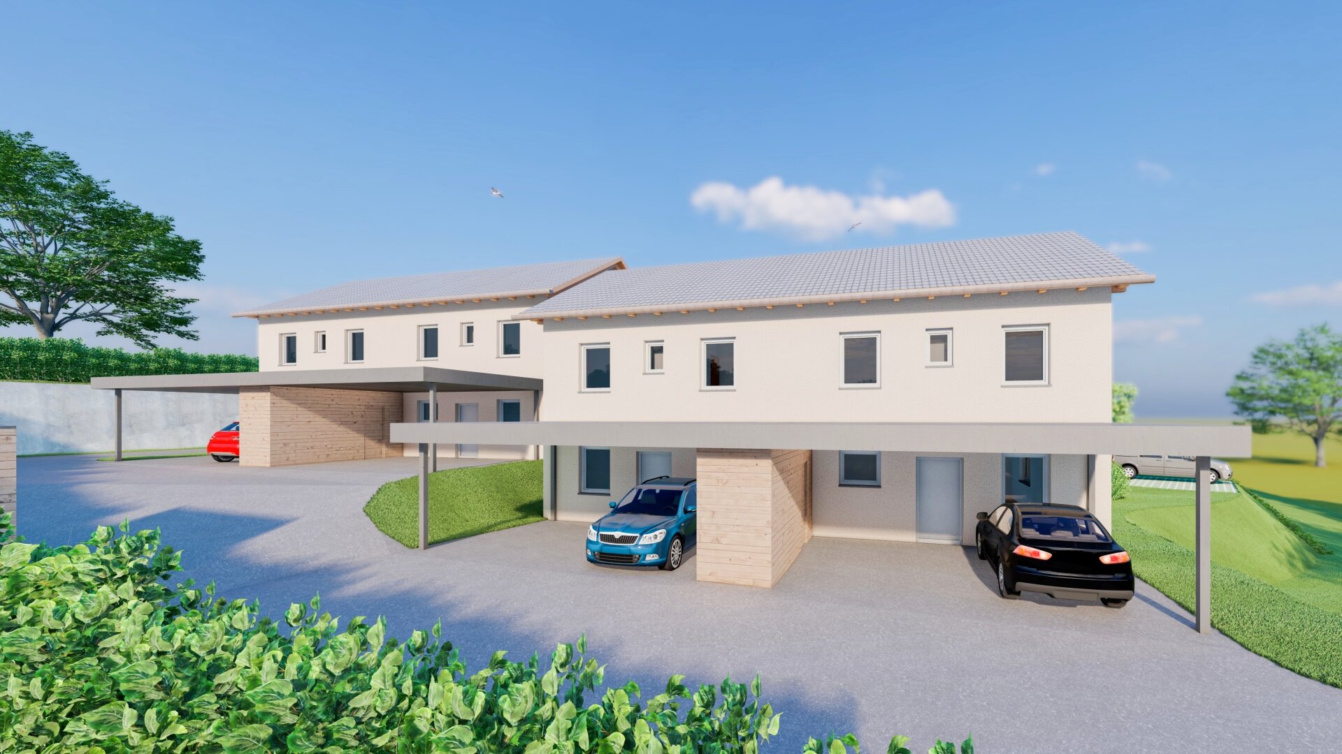 Update! - Baugenehmigtes Projekt. - Ruhelage Lassnitzhöhe, 20 Min. vor Graz. - 723 m² WNFL