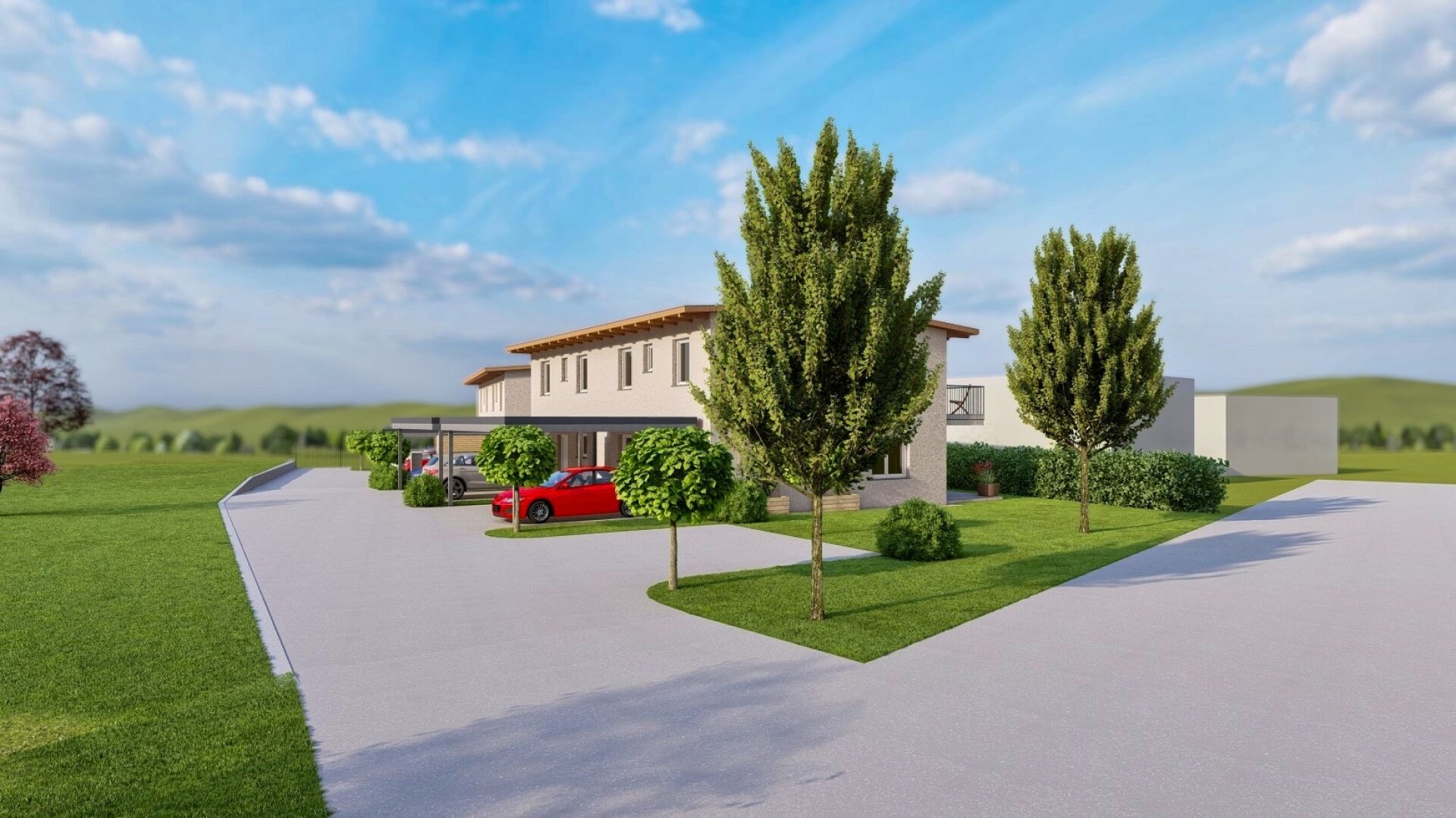 Neuwertige Wohnanlage als Investment. - 4 Tops Erstbezug. - Im Süden von Fürstenfeld.