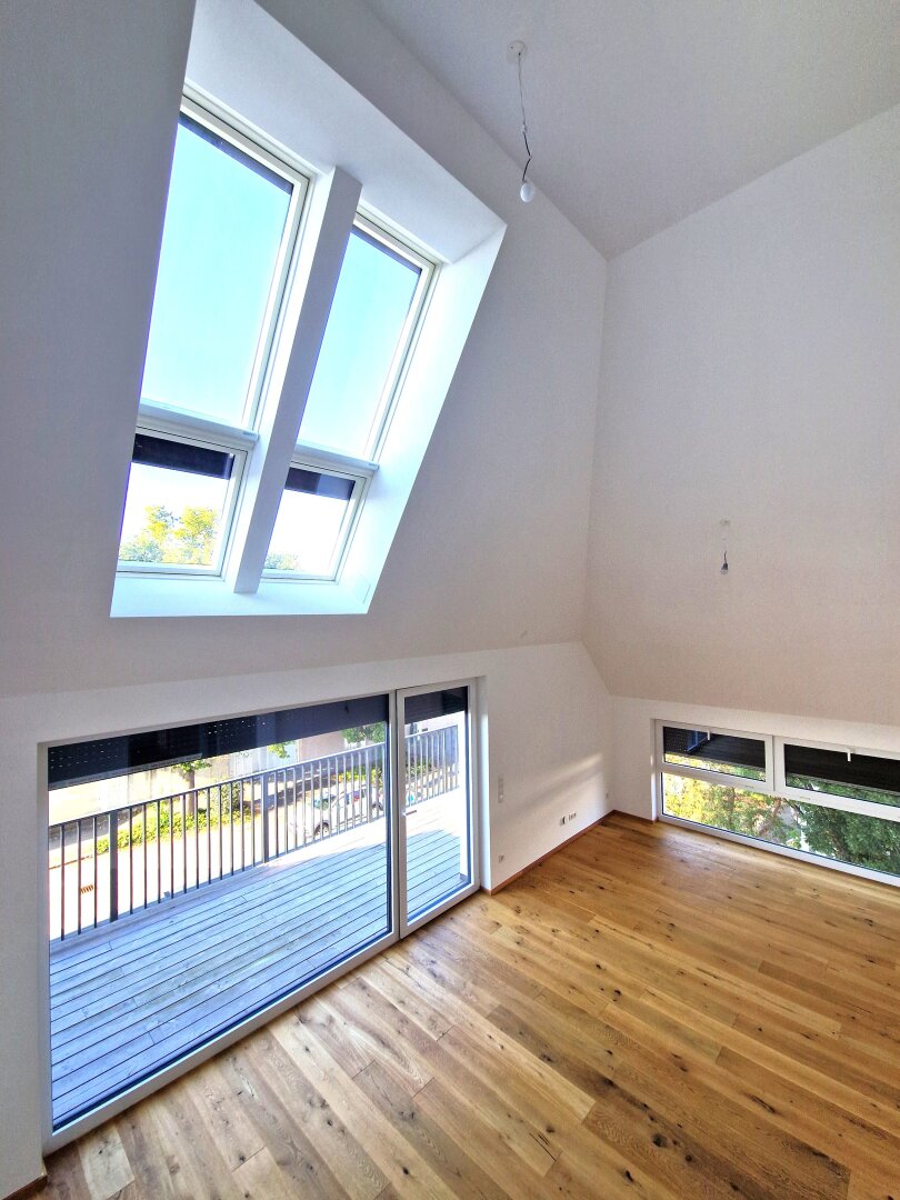 Neubauprojekt in Endphase | Moderne Dachgeschoß-Maisonette mit Terrasse in Toplage von Tulln