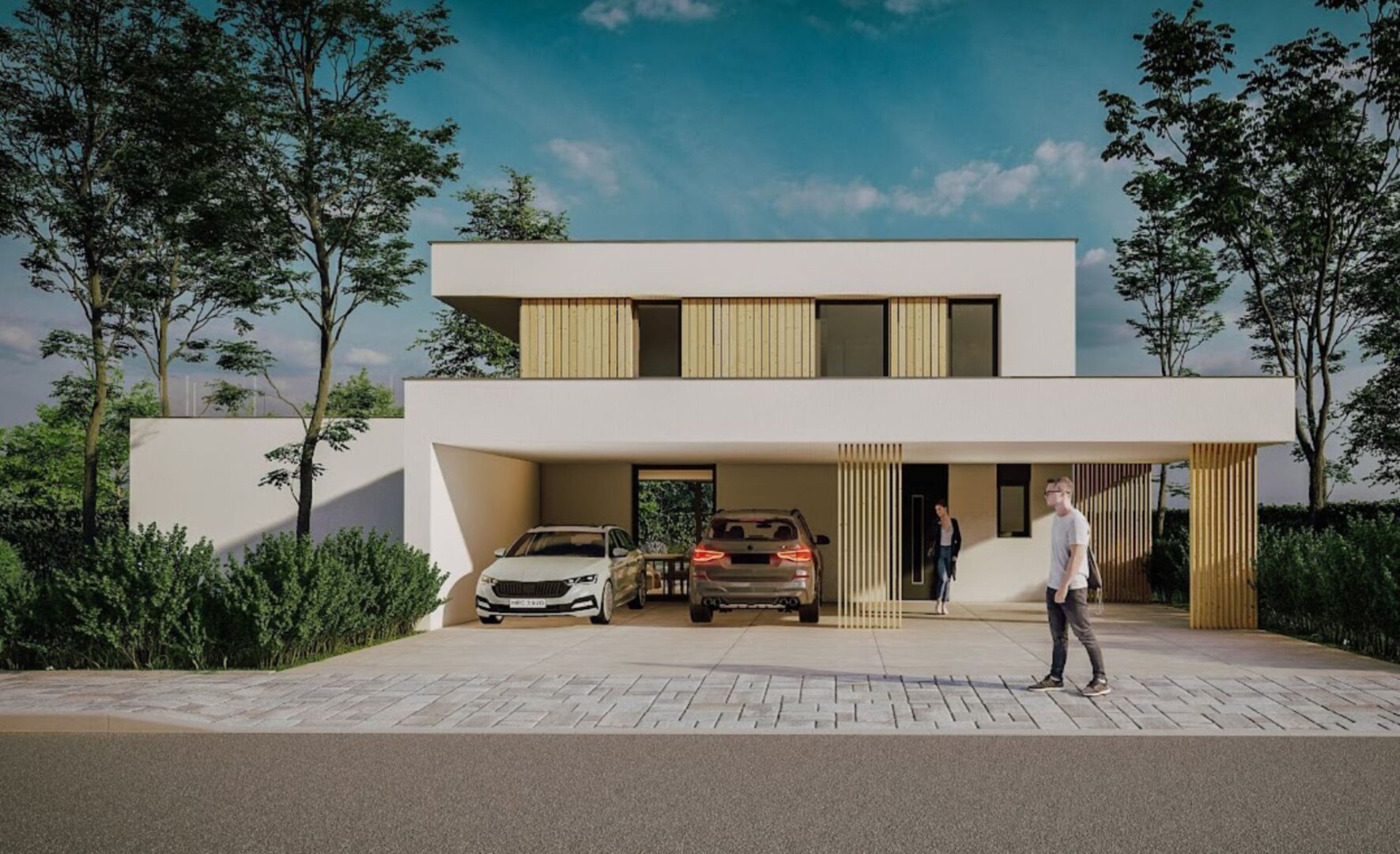 Edles Wohndesign umgeben von Ruhe und Natur - Gestalten Sie Ihr Traumhaus nach eigenen Wünschen.