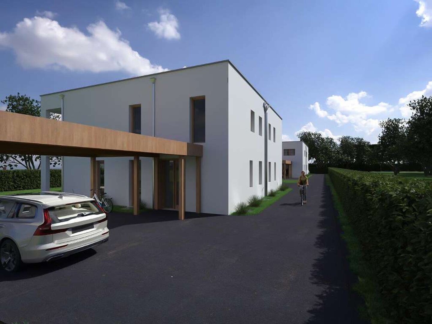 Traumhafte Doppelhaushälfte in Lerchenau: Erstbezug mit Garten, Balkon & Terrasse! PROVISIONSFREI, direkt vom Bauträger!