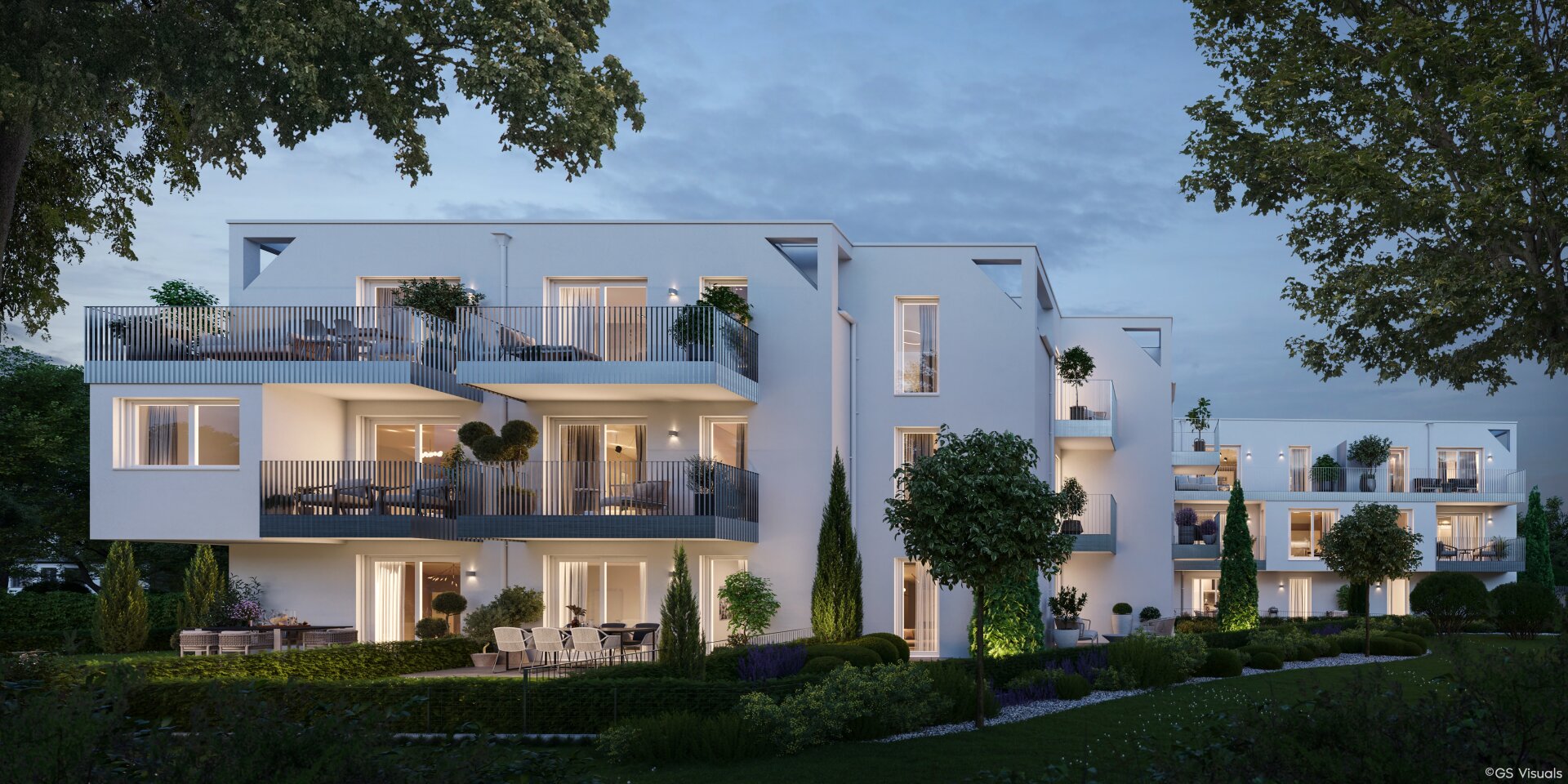 Exklusive Erstbezugswohnung mit Balkon an der Alten Donau