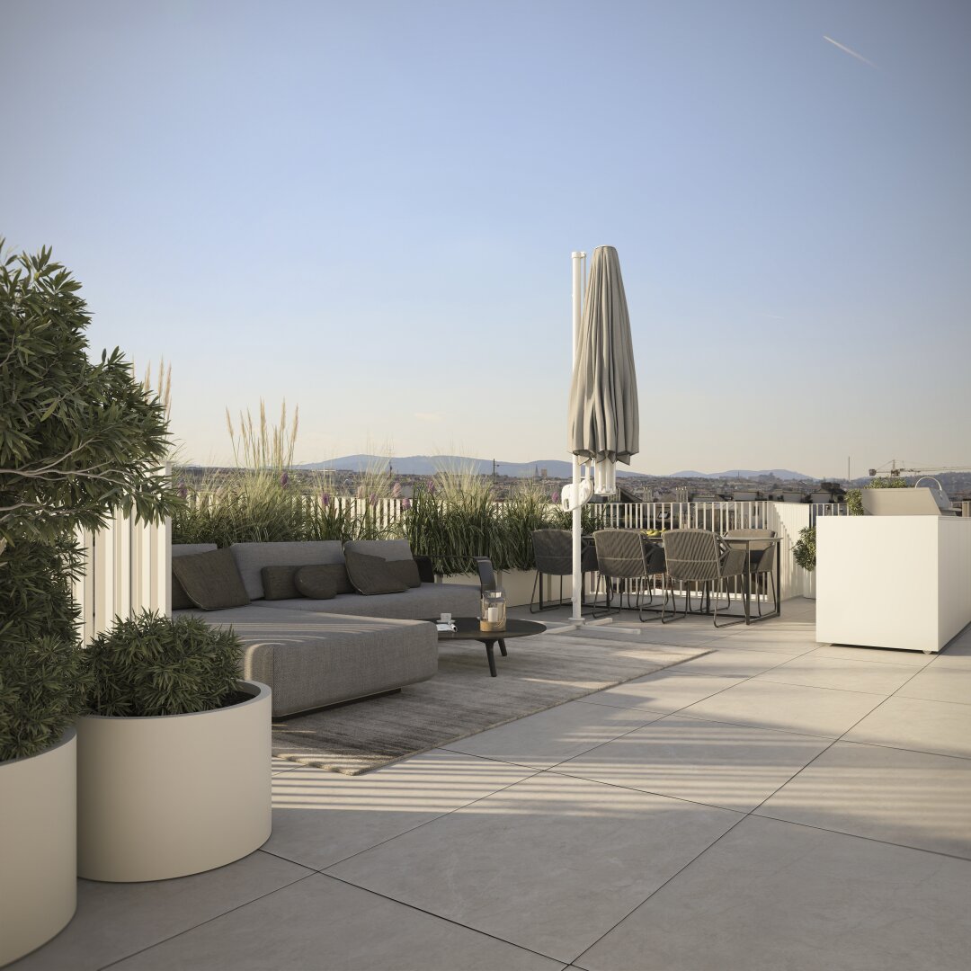 Alfonshof Maisons - Exklusives Erstbezug Penthouse im Herzen der Josefstadt
