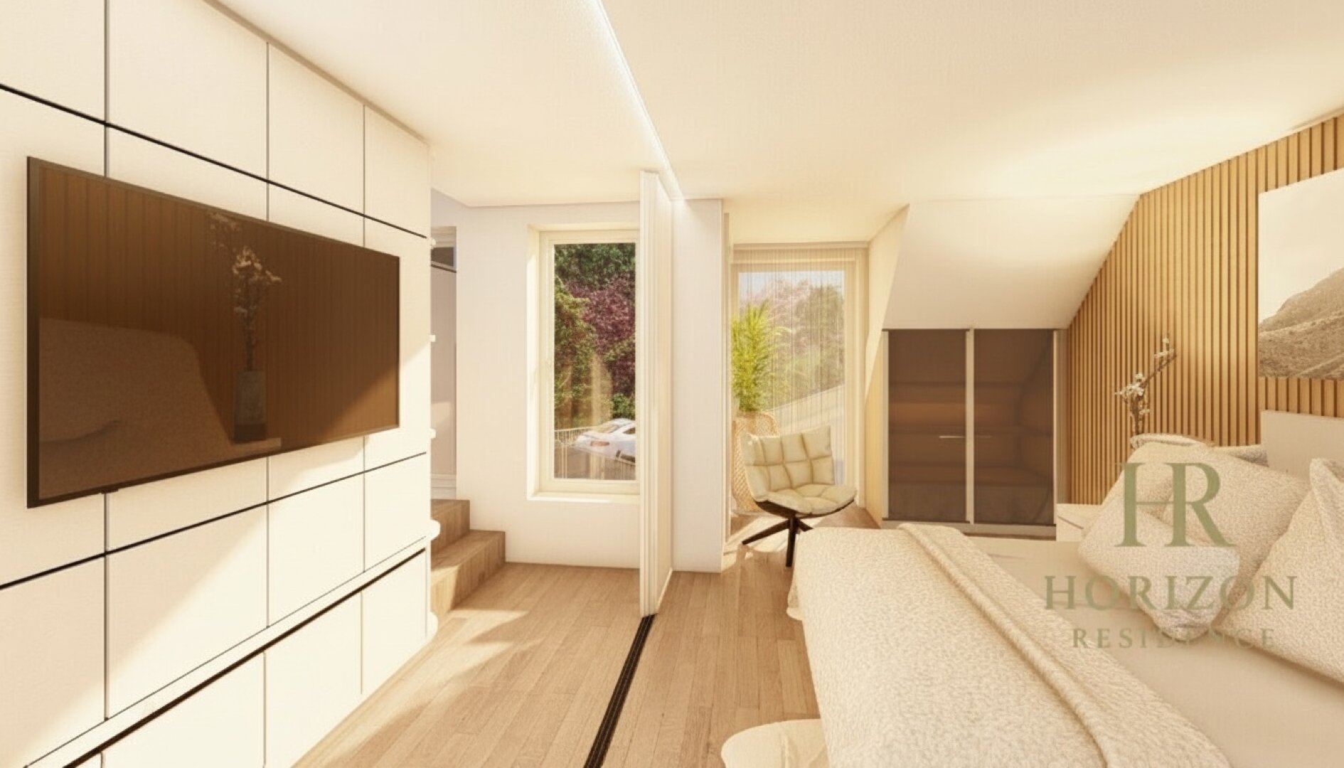 Erstbezug - Design-Domizil mit Dachterrasse und Garten in Hietzinger Grünlage
