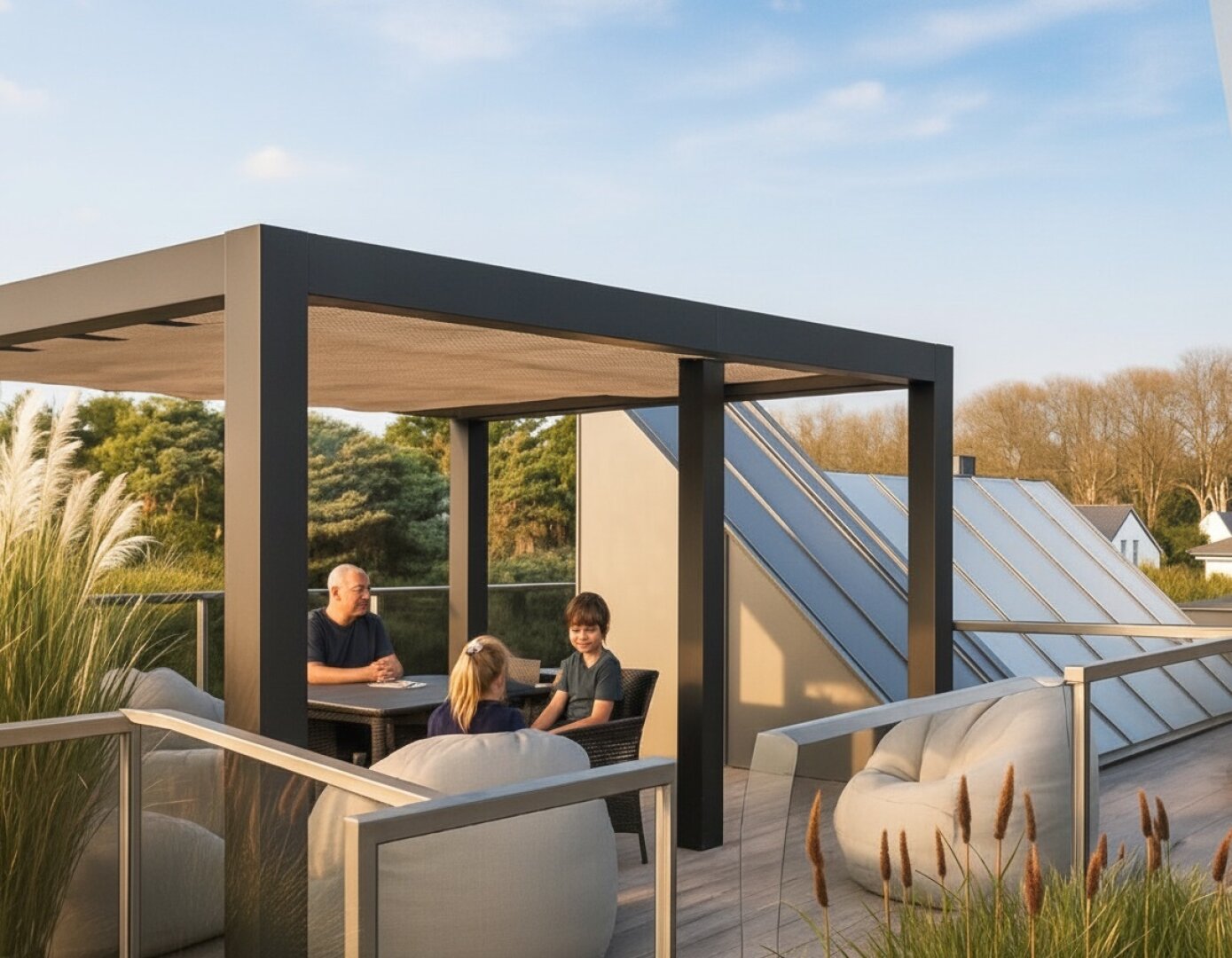 Erstbezug - Design-Domizil mit Dachterrasse und Garten in Hietzinger Grünlage