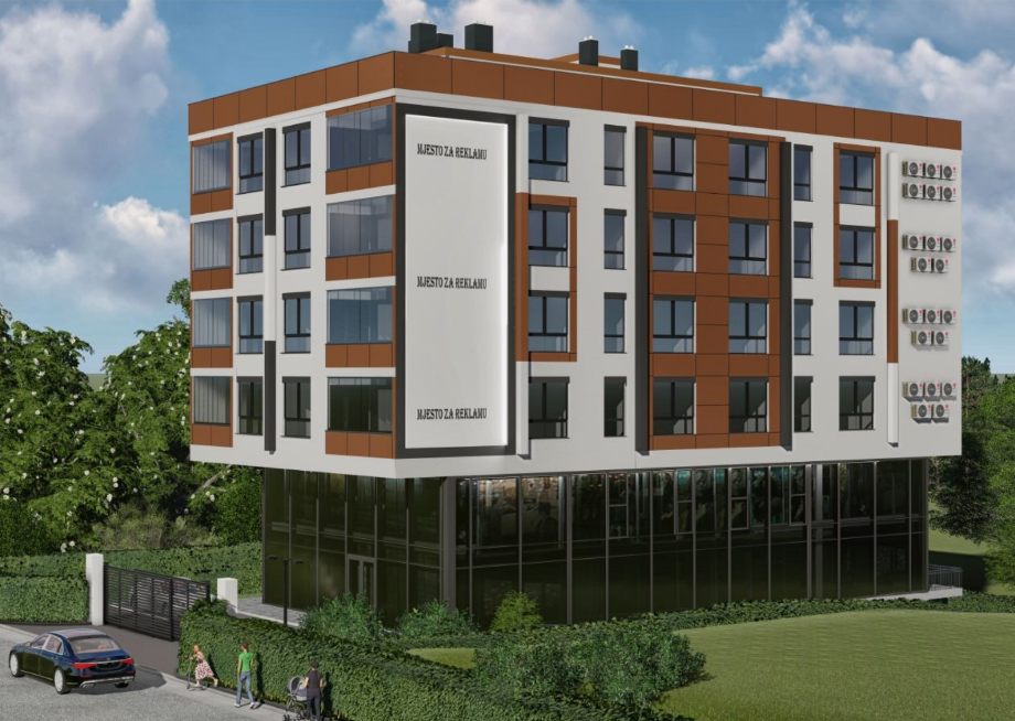 NEUBAU! Wohn- und Geschäftskomplex IP CONCEPT, Stup, Ilidža