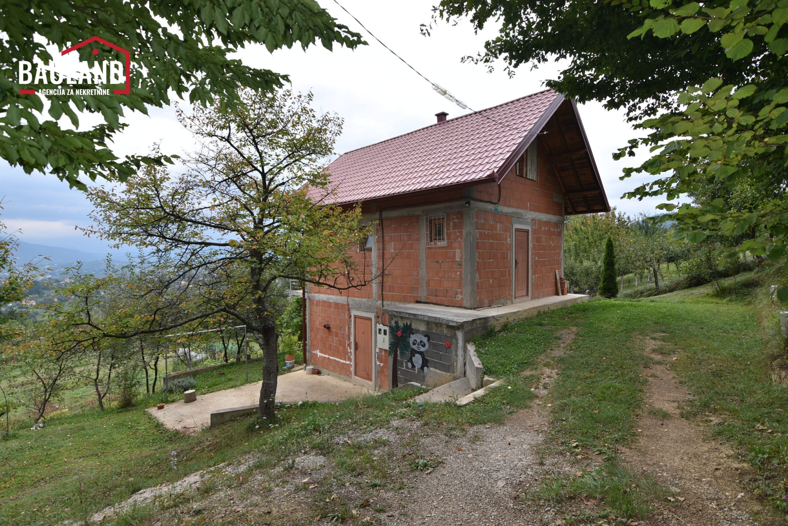 08 zemljište i prvi sprat vikendice za najam 1500m2 ul. Tjepovački put