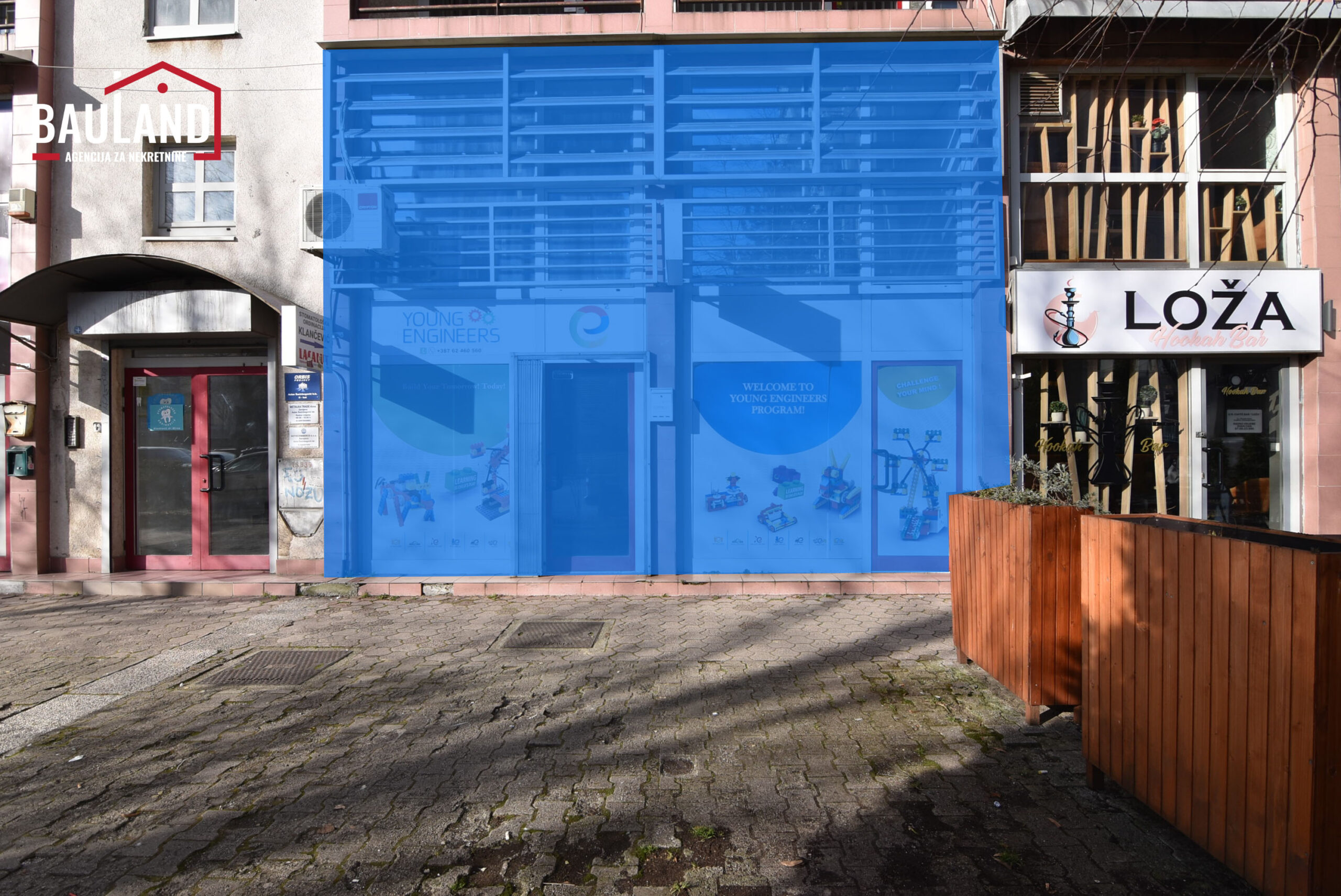 Zweistöckiger Geschäftsrraum - 68m2 / Hrasno