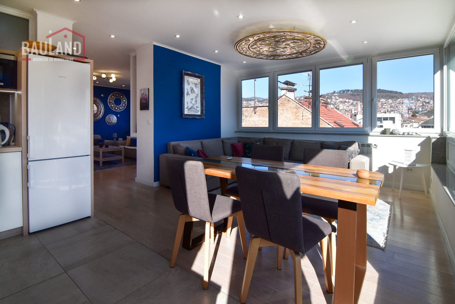 Exklusives Zweizimmerwohnung im Herzen von Sarajevo mit Panoramablick!