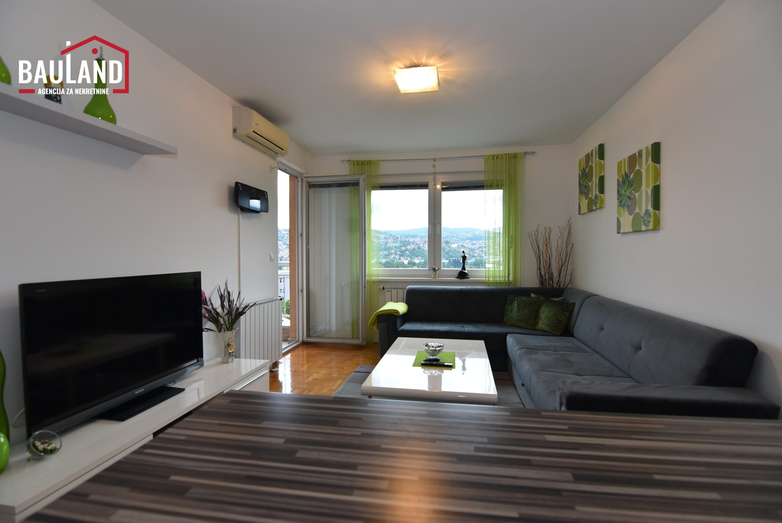 Dvosoban Wohnung, 53m², Balkon / Tibra 1, Nedžarići, Ilidža