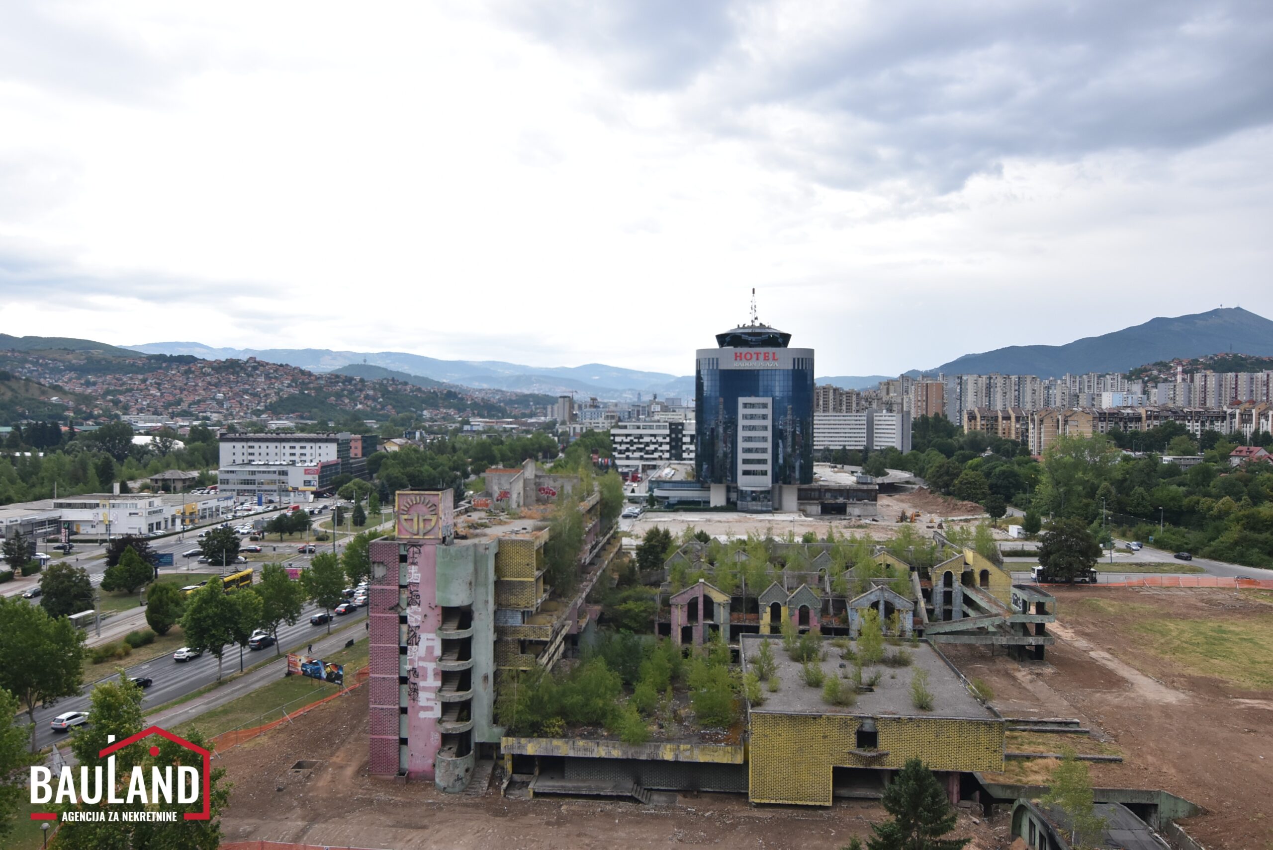 18 dvosoban namješten stan na 11 spratu Tibra 1 Stup Ilidža