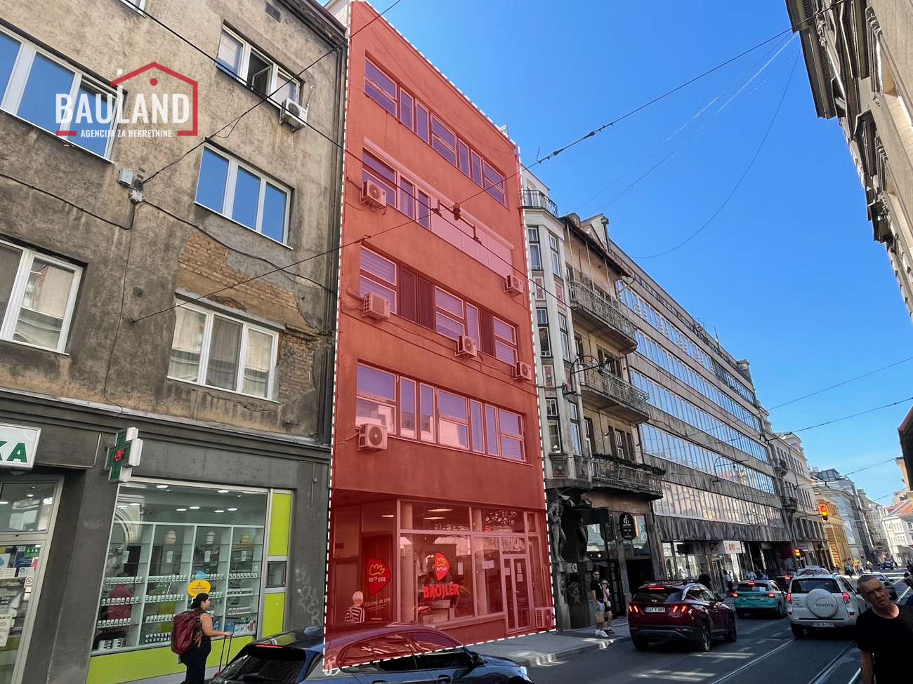 Gewerbegebäude in erstklassiger Lage im Zentrum von Sarajevo – Mietgelegenheit