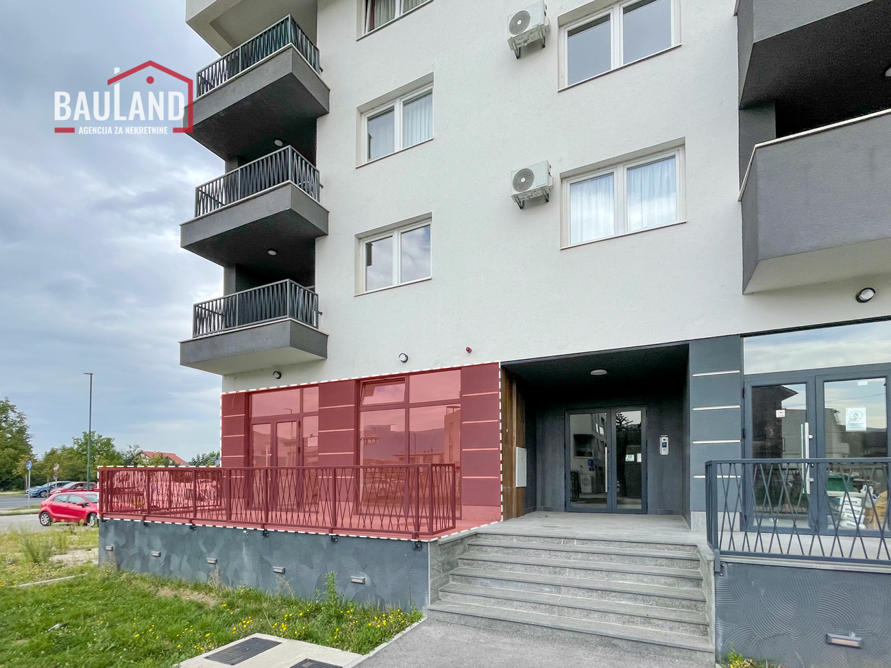 Geschäftsraum mit 104 m² Fläche in attraktiver Lage in der Braće Mulić Straße, Dobrinja.