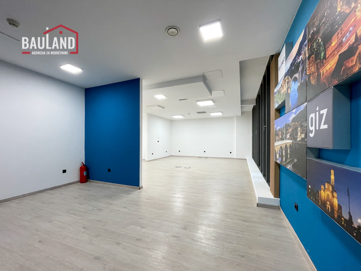 Bürofläche von 124 m² im Geschäftsgebäude Importanne Centar Sarajevo - Prestigeträchtige Lage