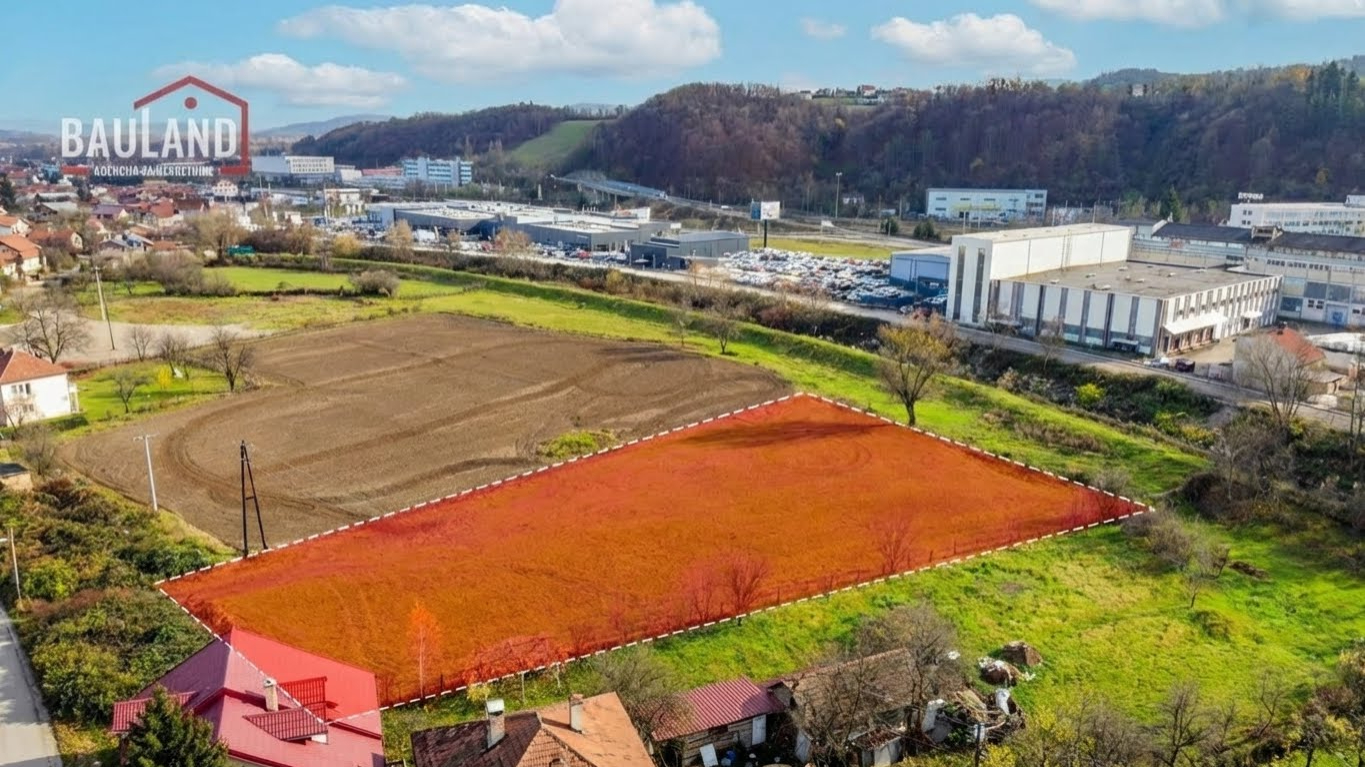 Zemljilicheite 3.662 m² in Blažuj, Ilidža – ausgezeichnete Lage in der Nähe des PORSCHE Zentrums