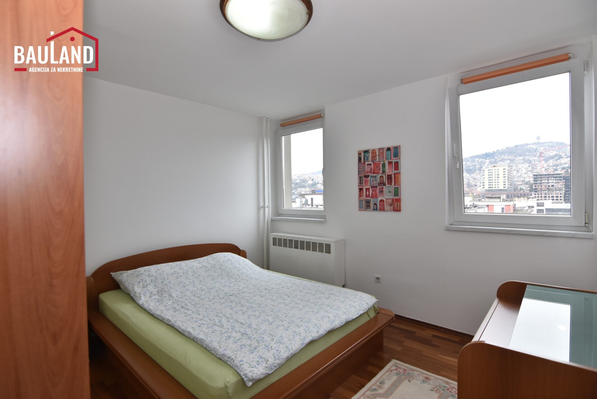 6 iznajmljuje se dvosoban namješten stan u ulici Hamdije Čemerlića Općina Novo Sarajevo