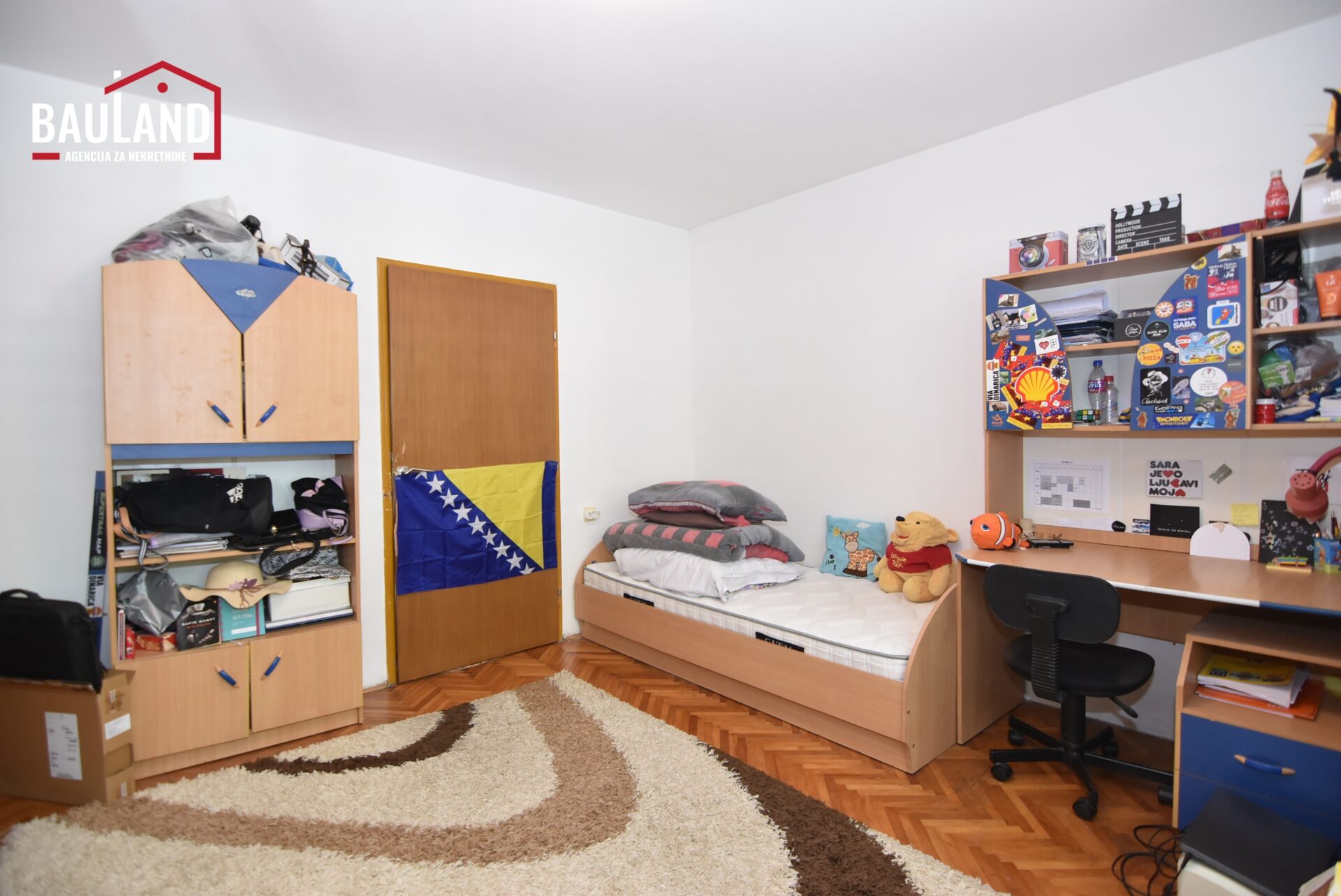 7 na prodaju dvosoban stan u ulici Kemala Kapetanovića naselje Grbavica Općina Novo Sarajevo