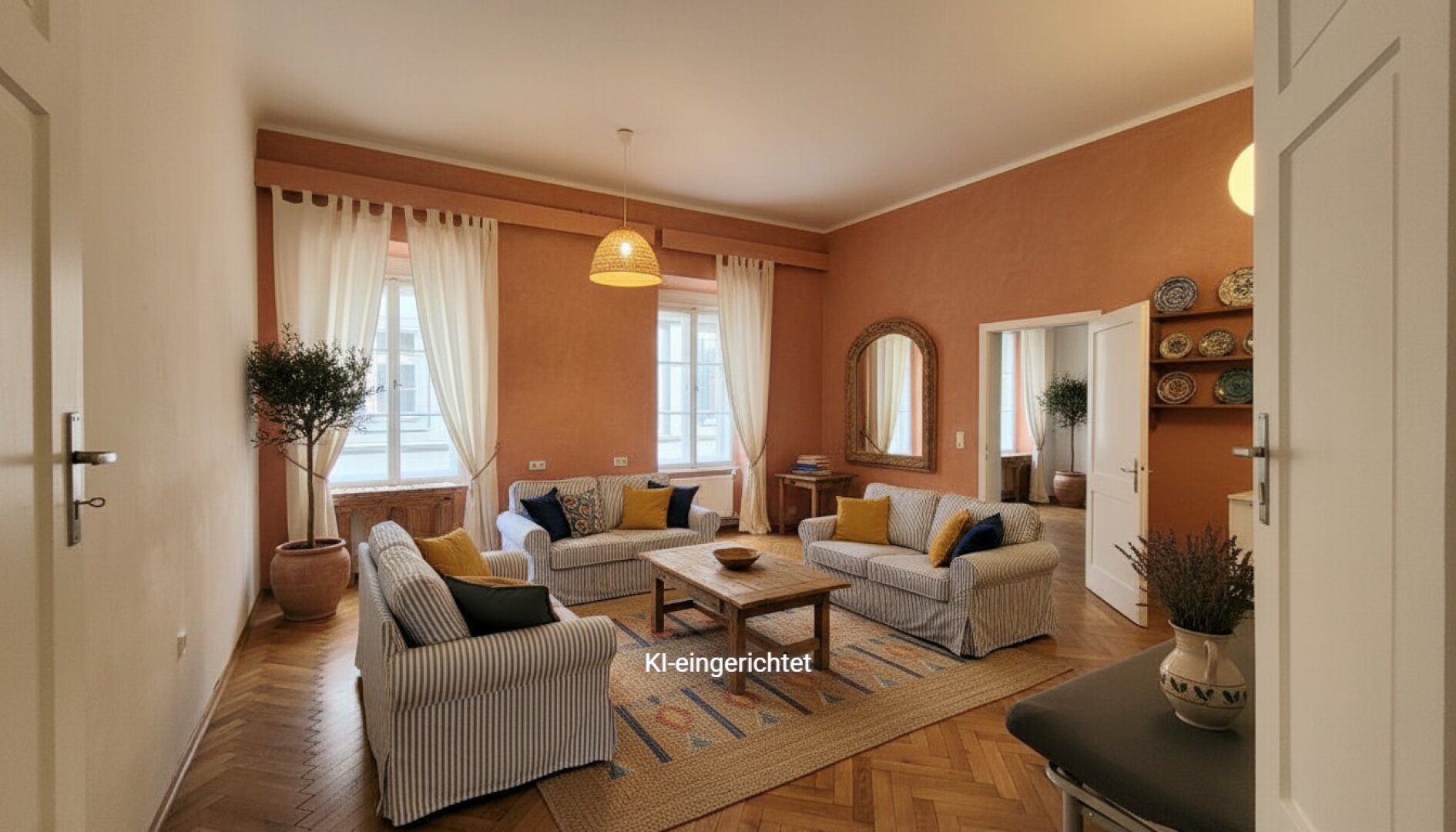 Mediterranes Wohnen im Zentrum