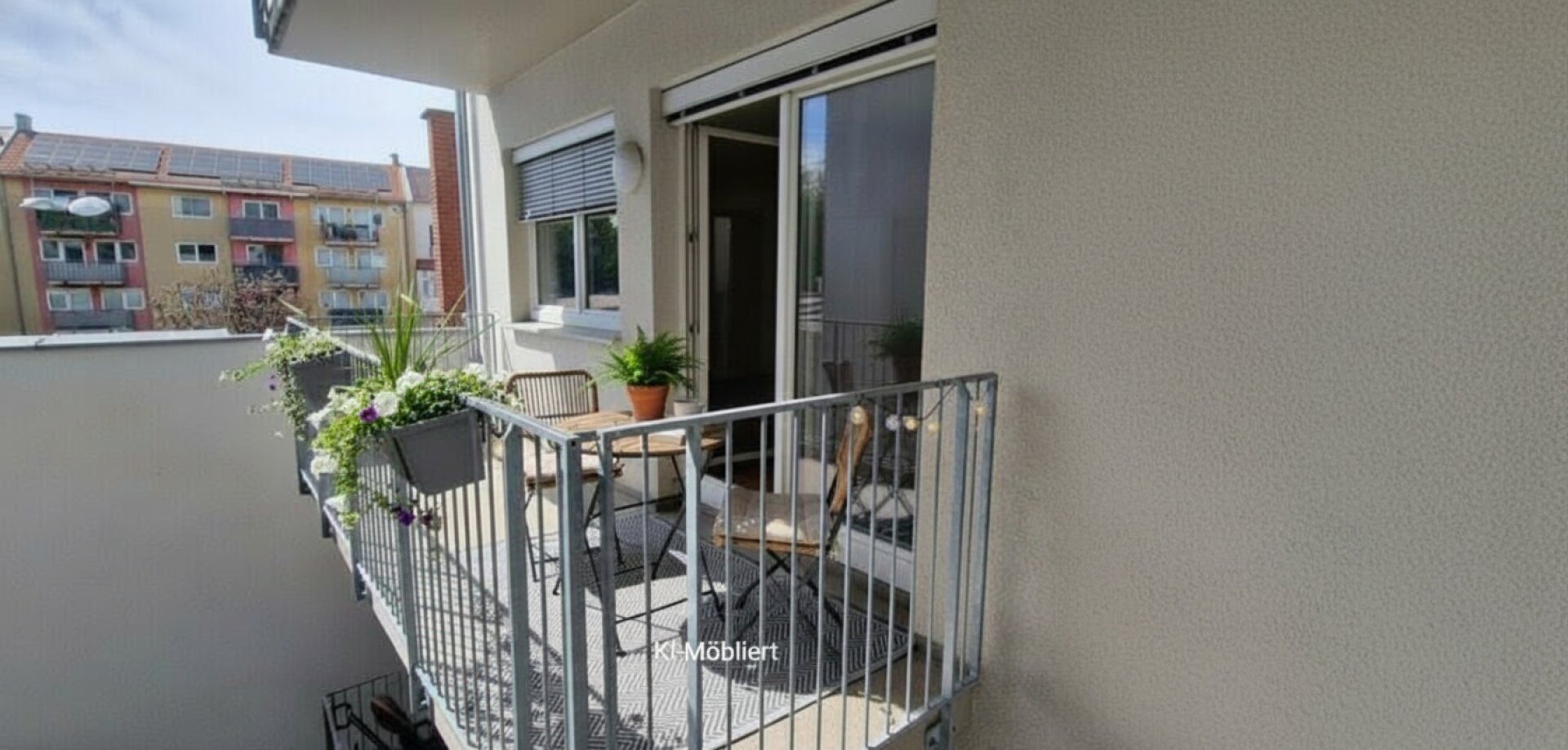 Entzückende 2-Zi-Wohnung mit Balkon im Zentrum