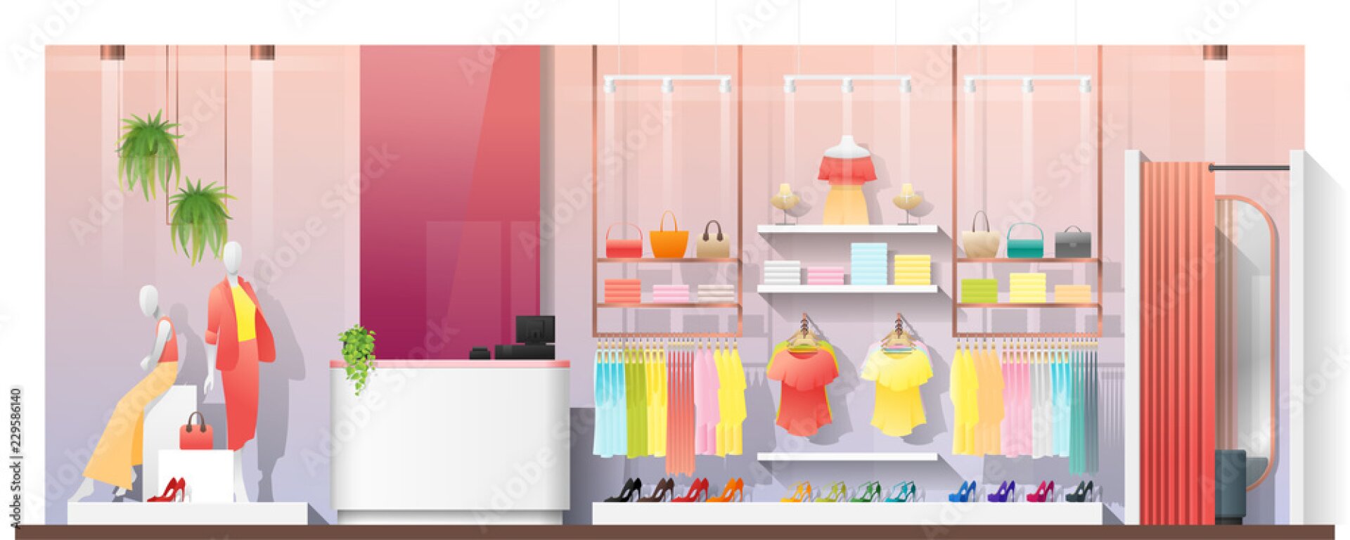 Boutique in Citylage - 100 m²